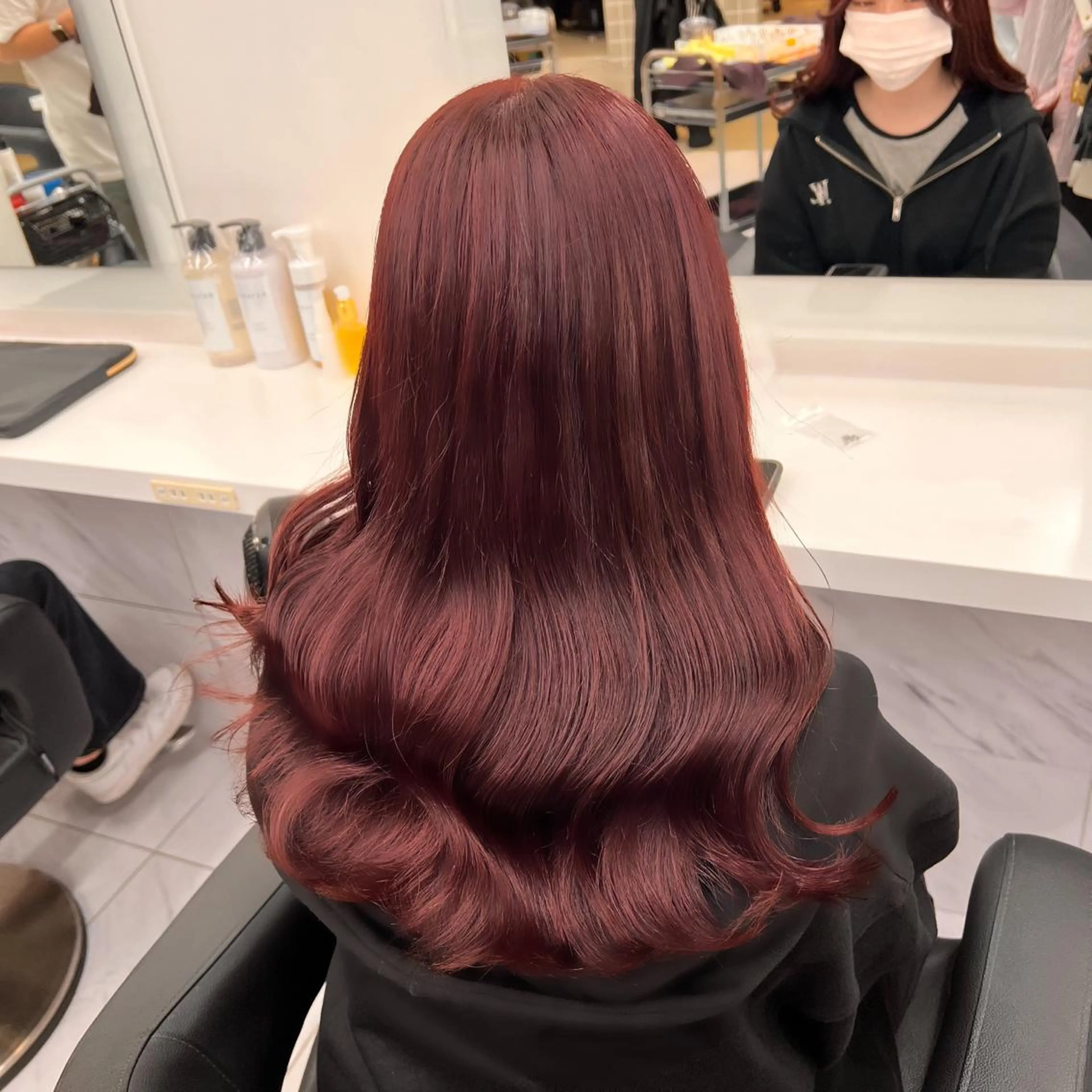 ミディアム 💖札幌カラー 指名No.1💖玲奈のヘアスタイル
