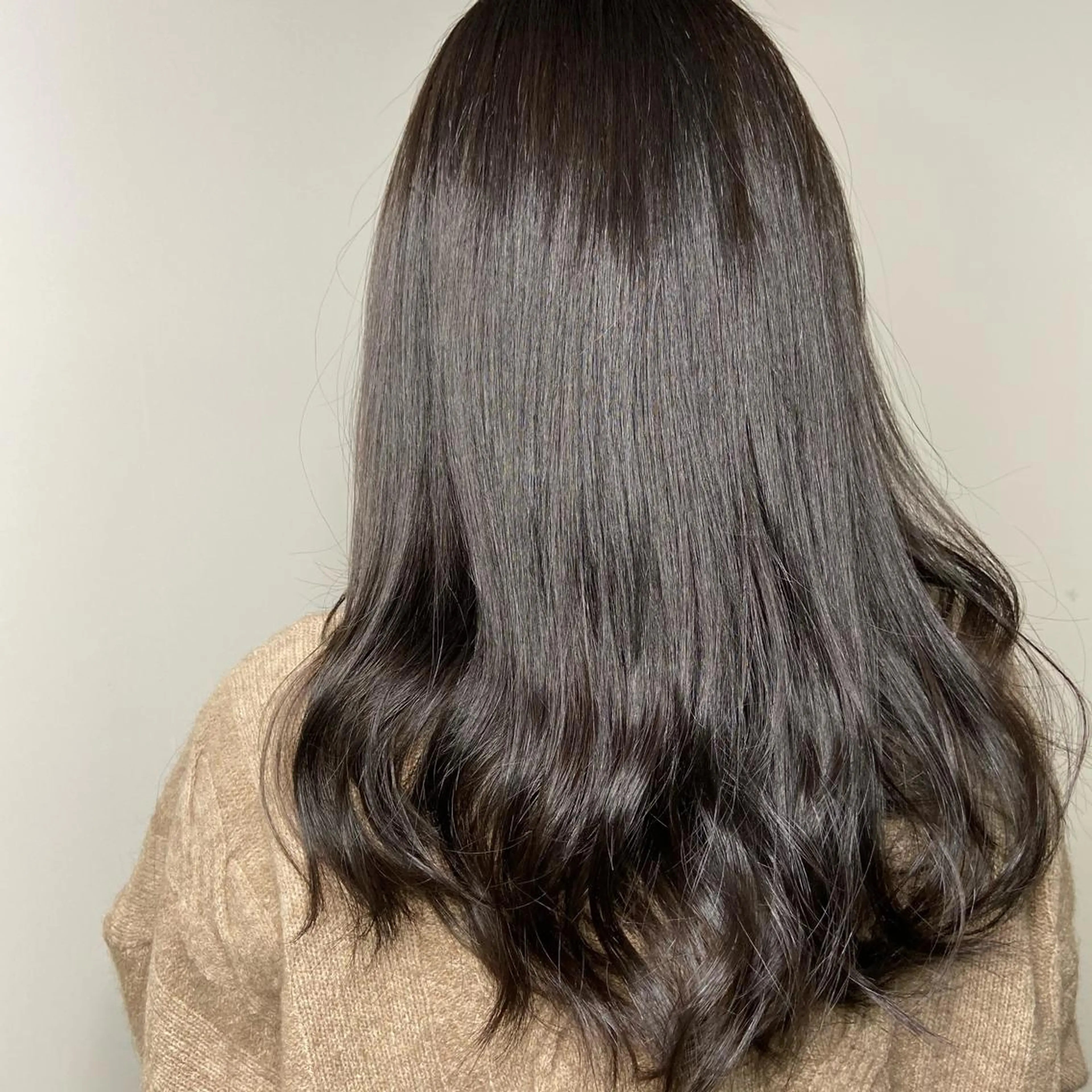ロング カラー ヘアアレンジ ヘアカラー トリートメント 川崎 かなでのヘアスタイル
