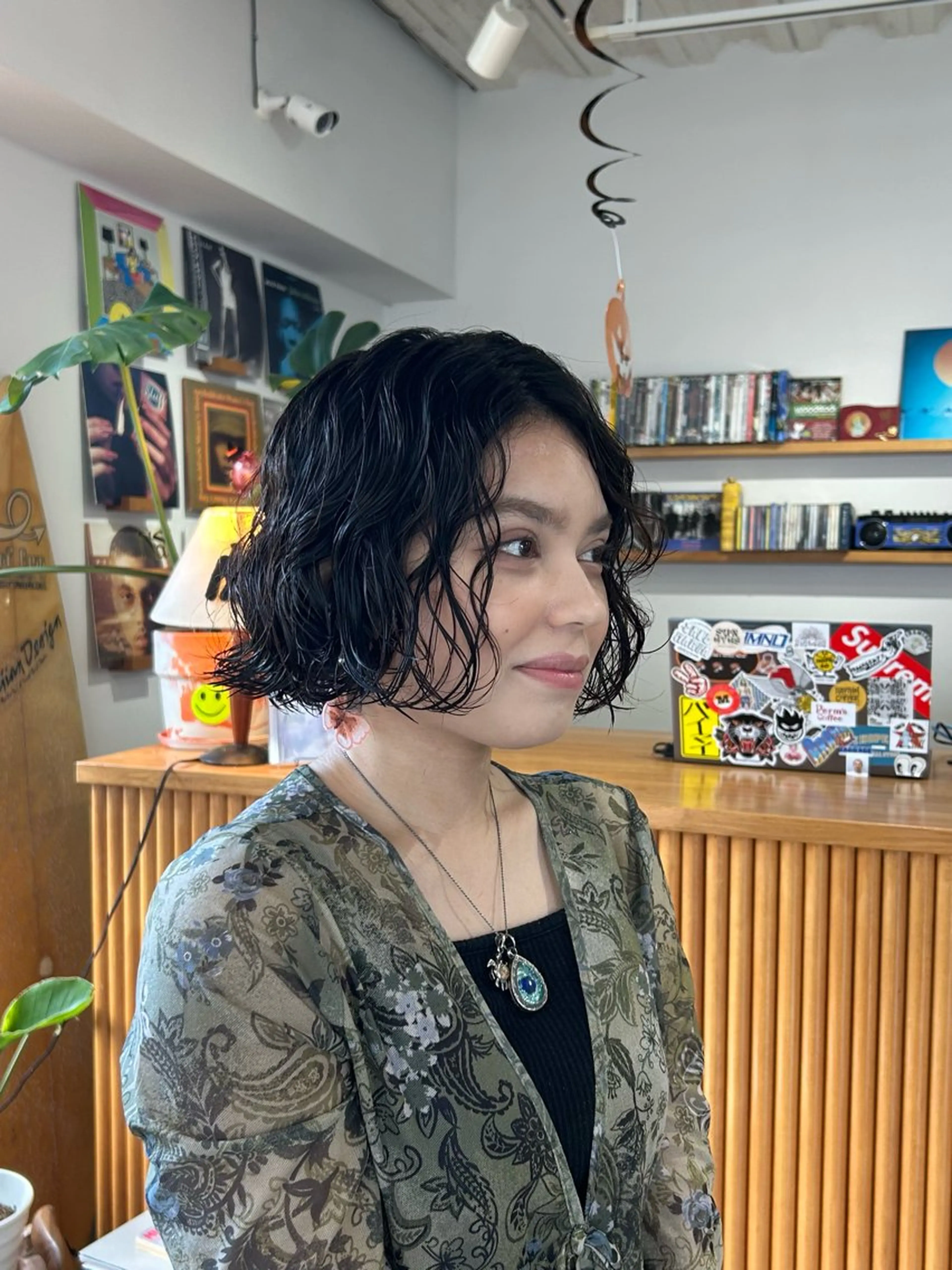 パーマ AOI✖️ BY MY SIDEのヘアスタイル