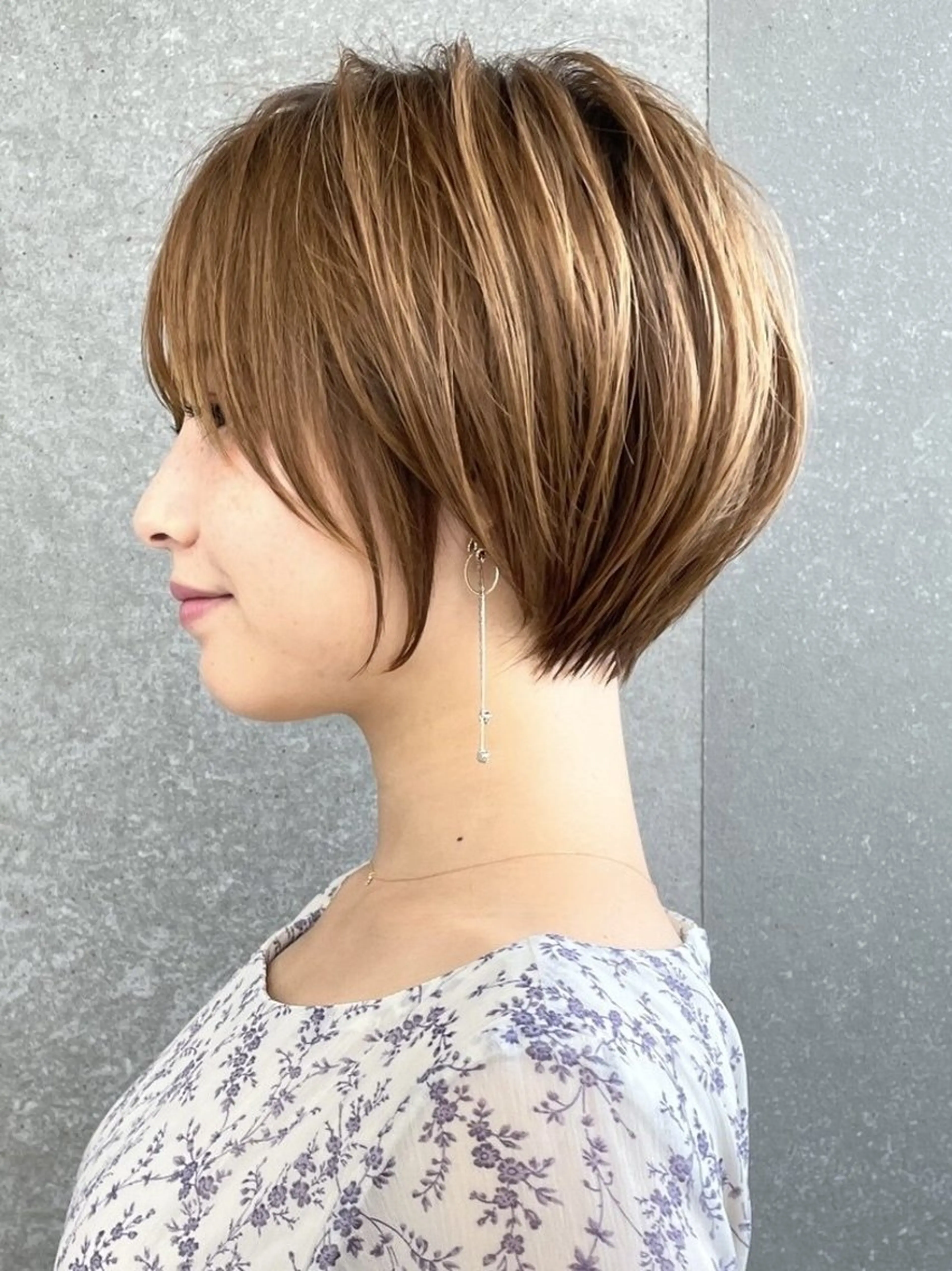 ショート カラー Lond Bloom 天神ショート/ボブのヘアスタイル