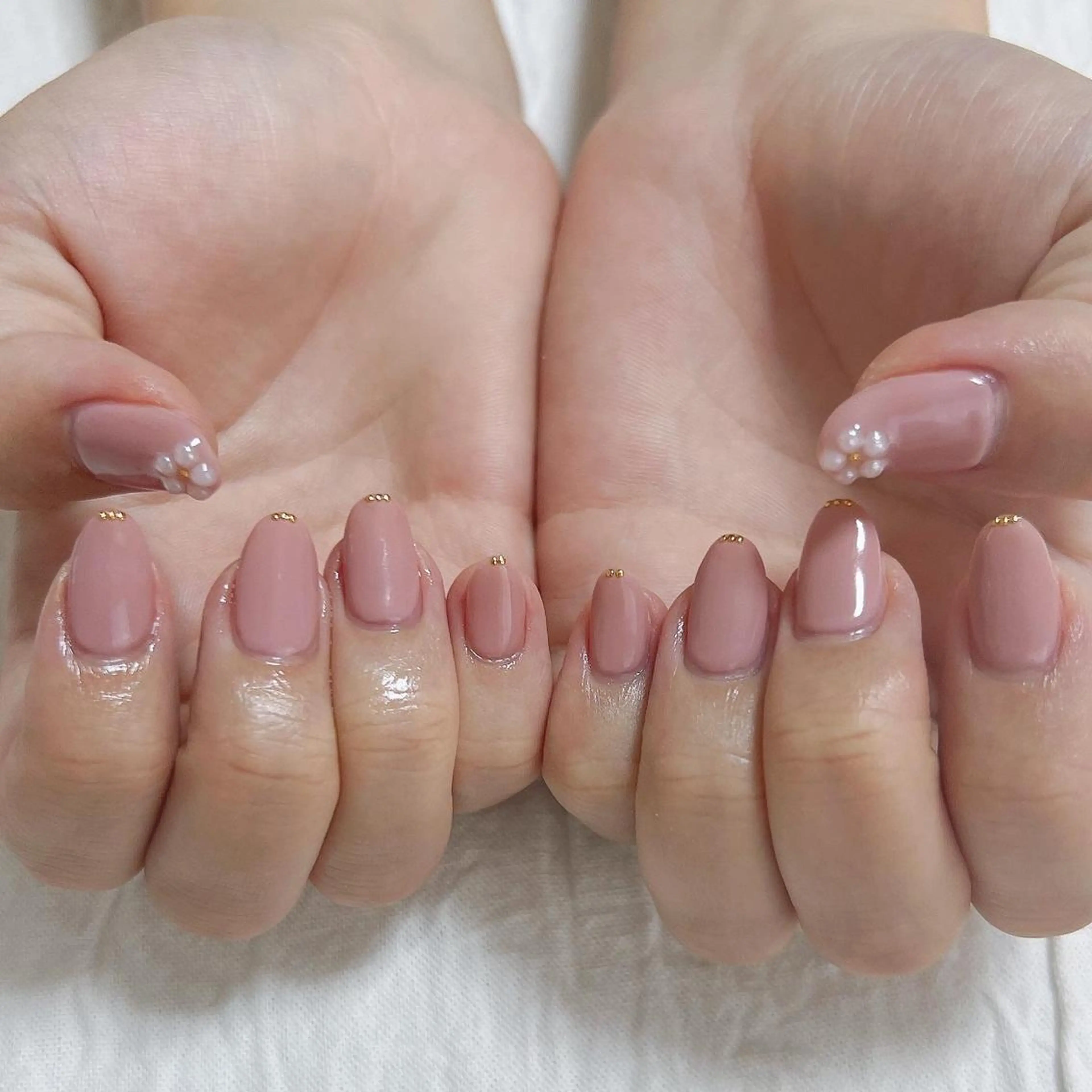 ネイル ピンク 春ネイル ハンドネイル peaberry nailのネイルデザイン