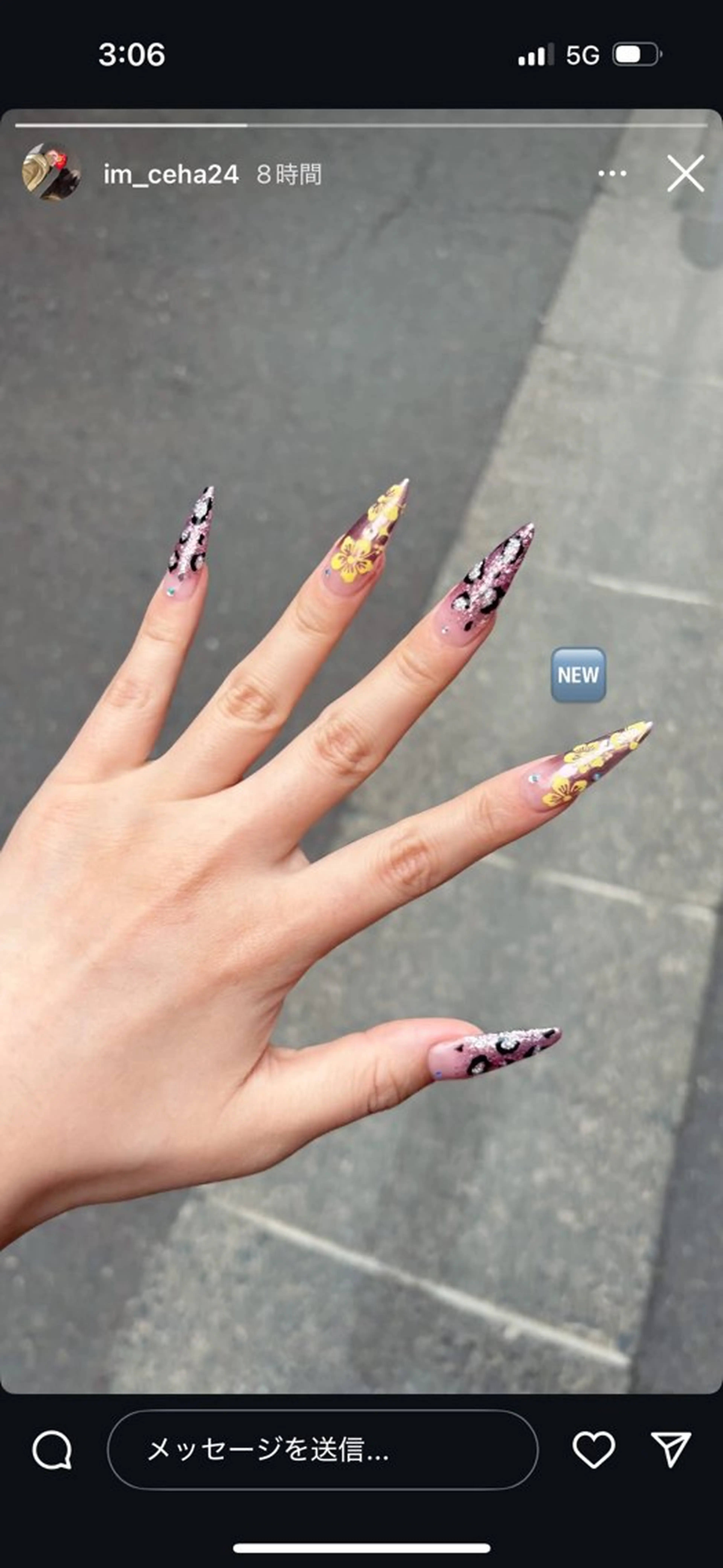 ネイル ハンドネイル 中村 渚のネイルデザイン