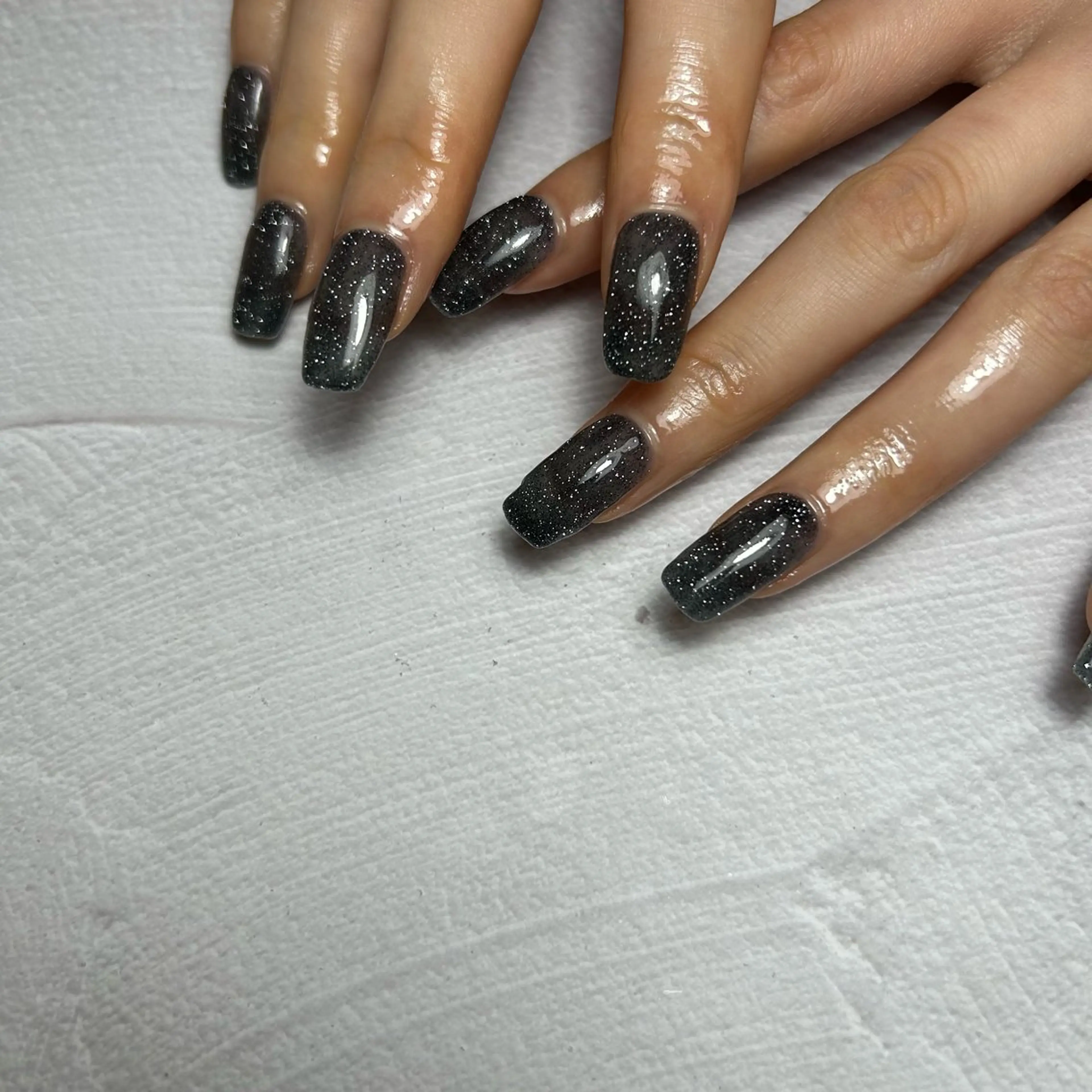 ネイル フラッシュネイル ハンドネイル soa.Aika 自爪育成のネイルデザイン