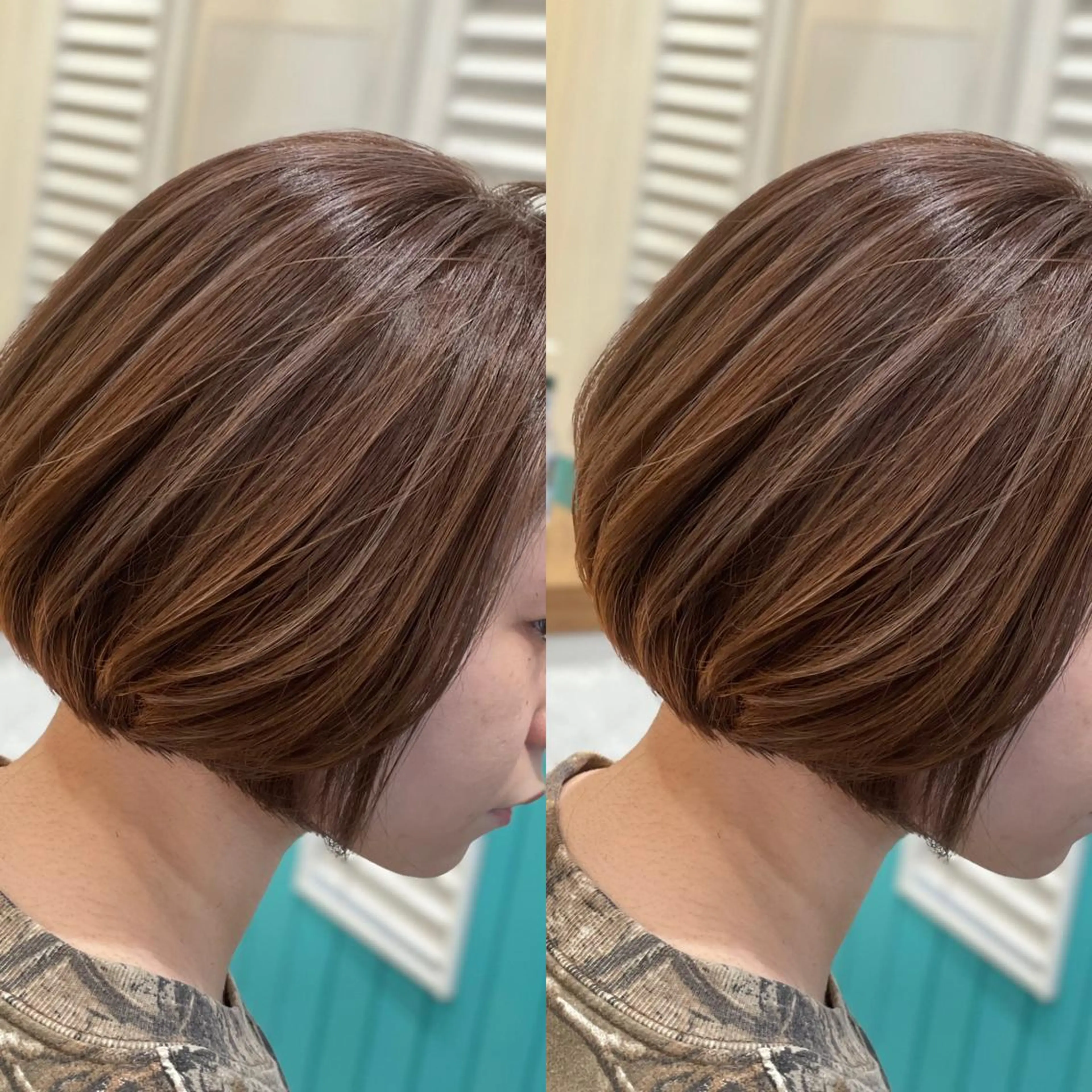 ショート カラー ヘアカラー トリートメント Snaly カラー特化ページのヘアスタイル