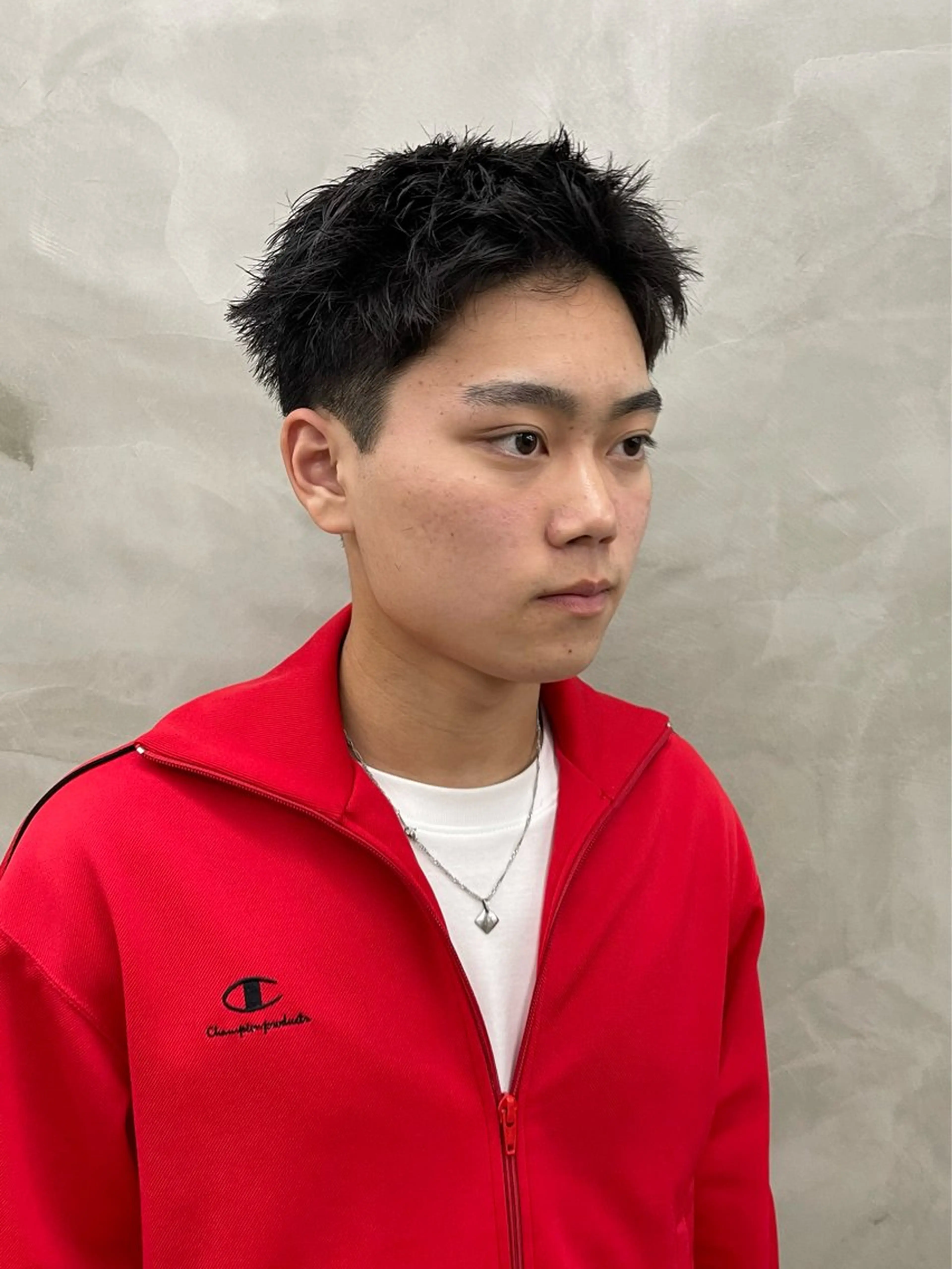 ショート メンズ メンズカット パーマ[佐橋]のヘアスタイル