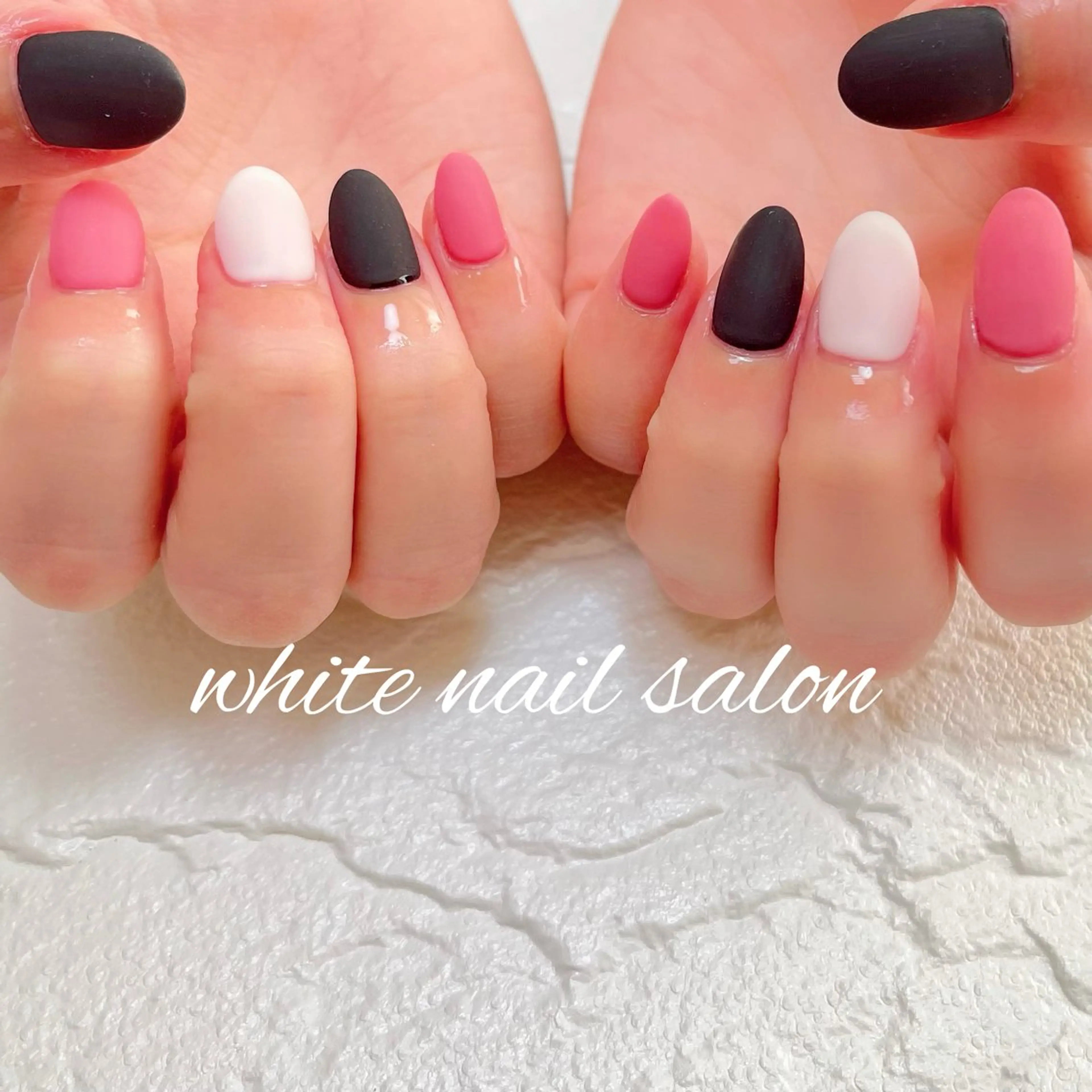 ネイル ラメ(グリッター) ハンドネイル white nail salonのネイルデザイン