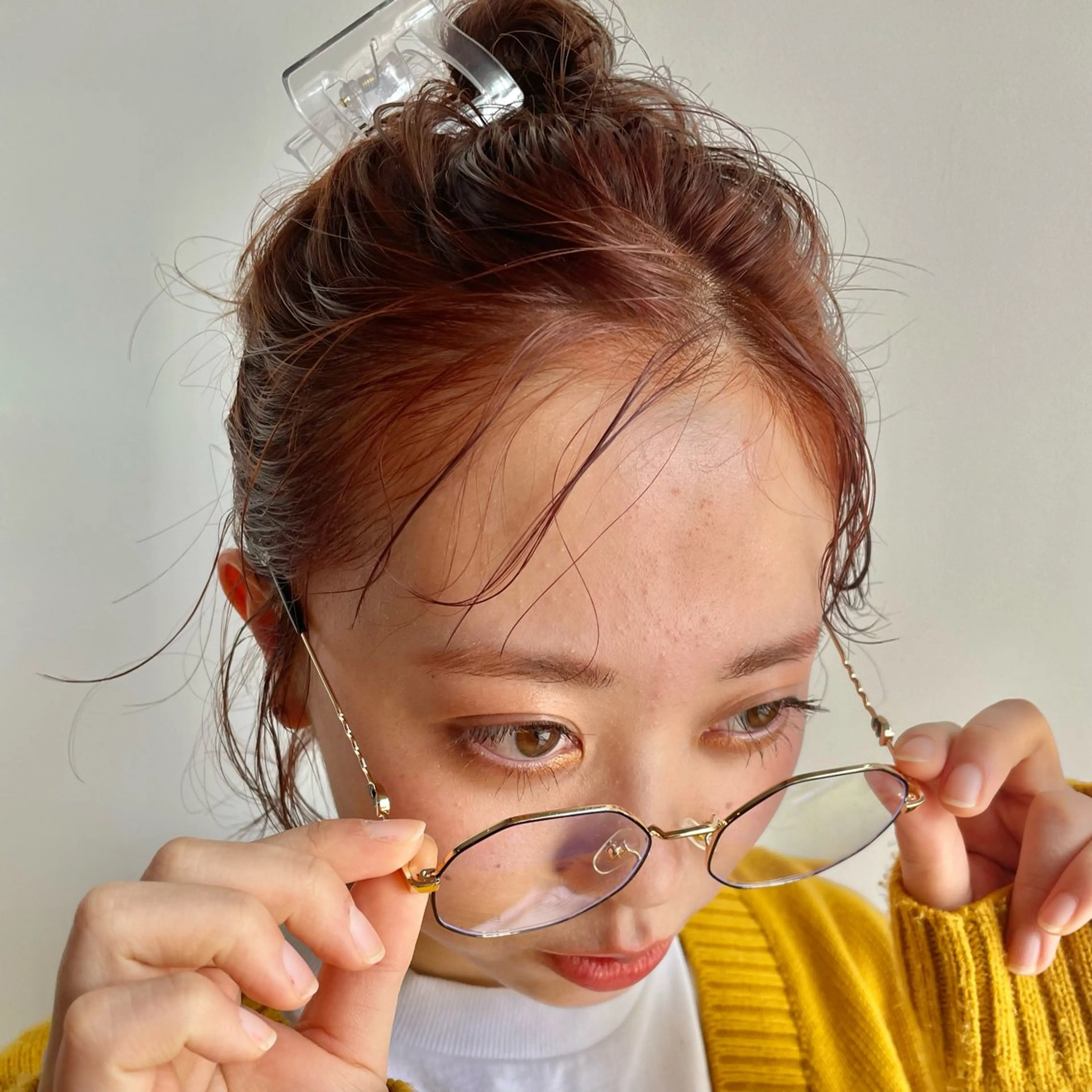 ミディアム カラー パーマ 🌼似合わせカット 🌼おぎの みき🌼のヘアスタイル