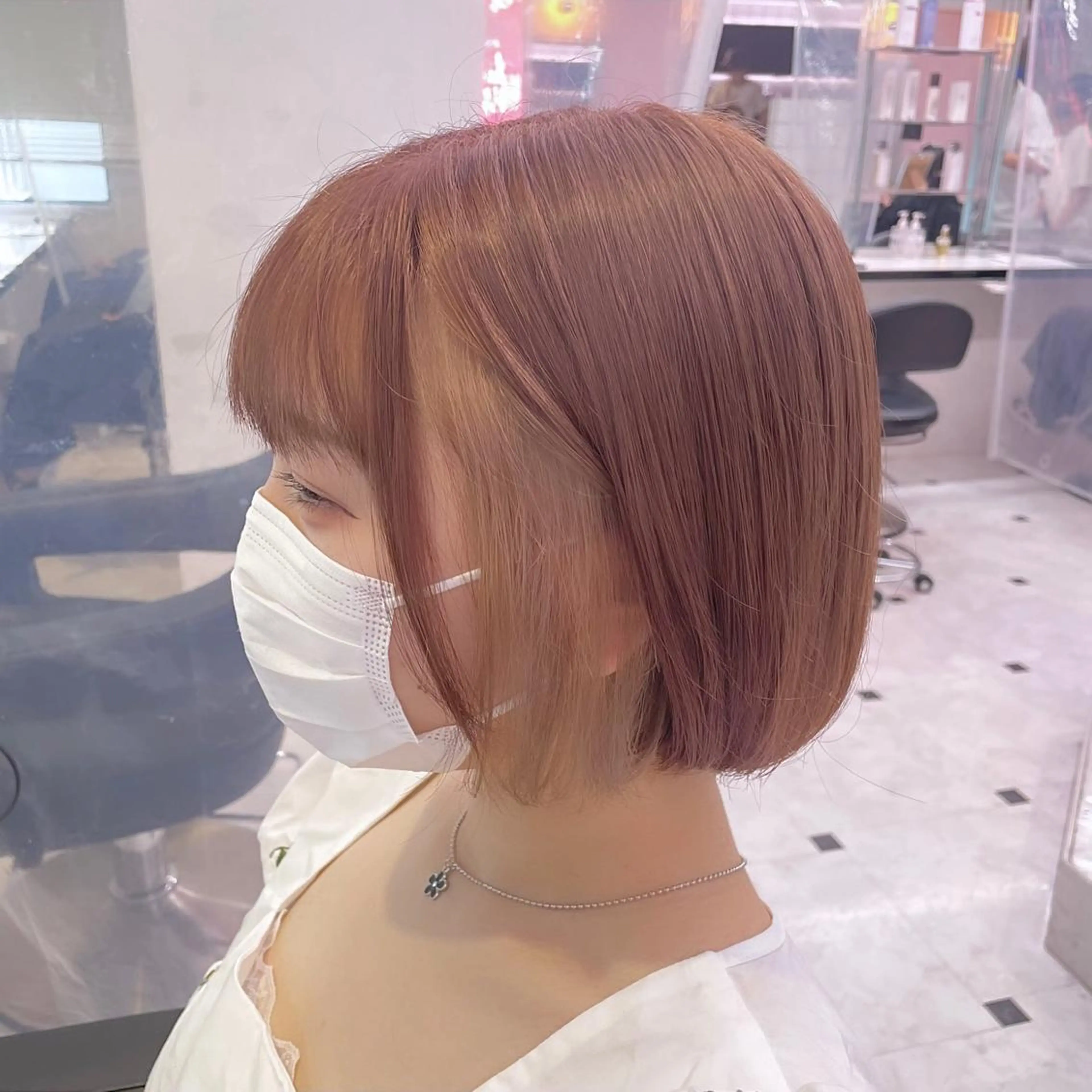 ショート カラー 🩰透明感カラー♡ UTA🩰のヘアスタイル