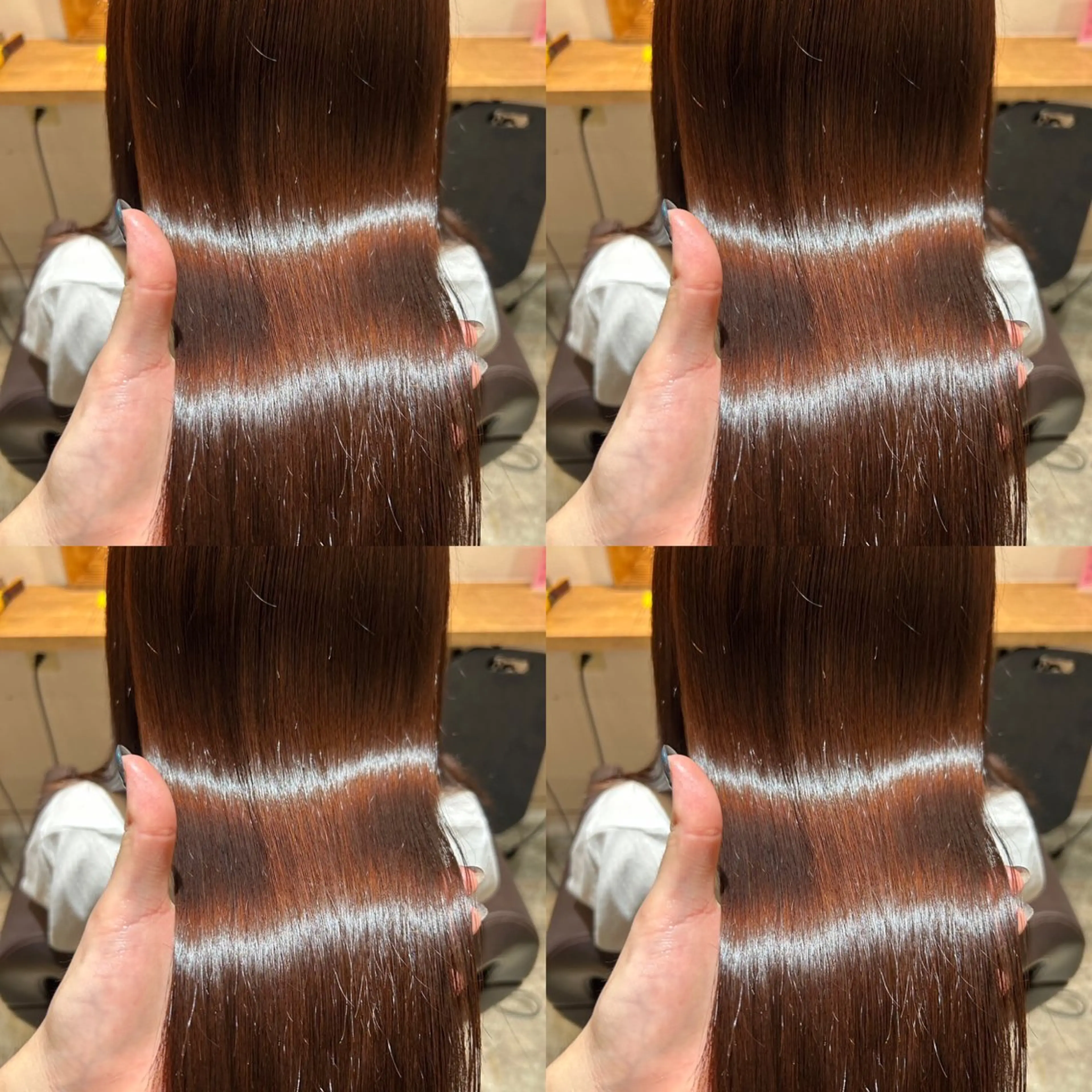 ロング カラー ヘアアレンジ ヘアカラー トリートメント 💎韓国レイヤー ×エクステゆうま💎のヘアスタイル