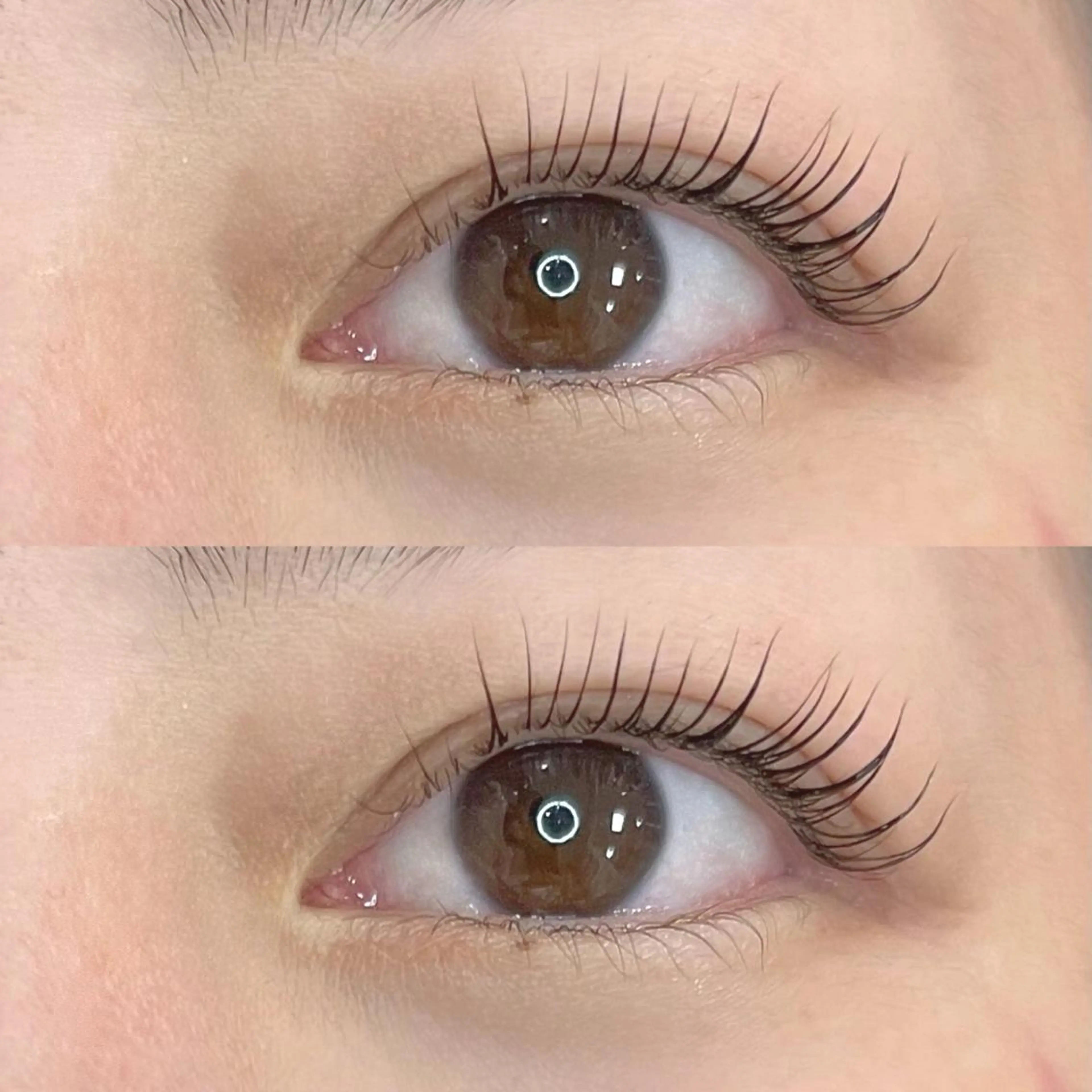 まつげカールの写真