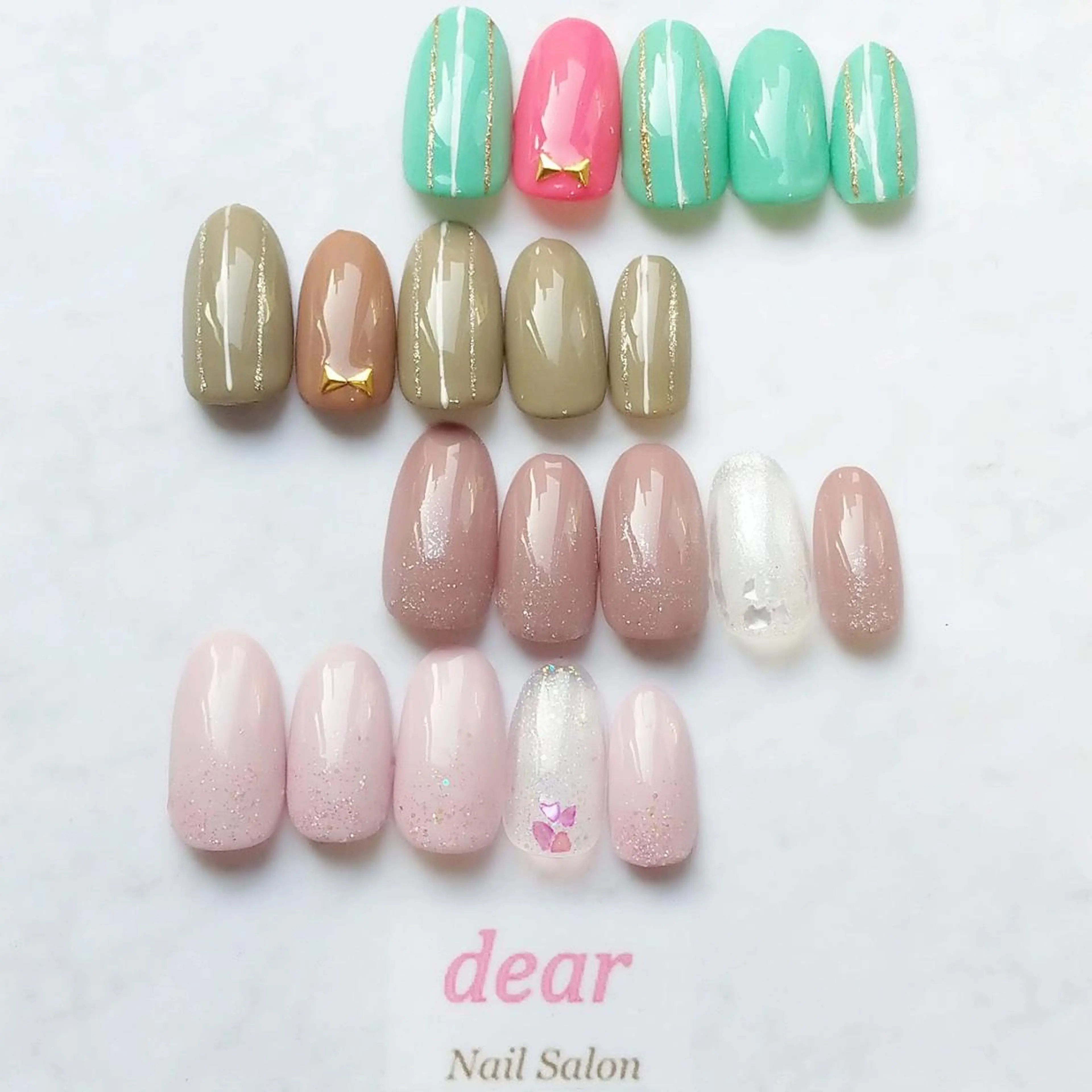 ネイル アートネイル エルネイル アシスタントのネイルデザイン