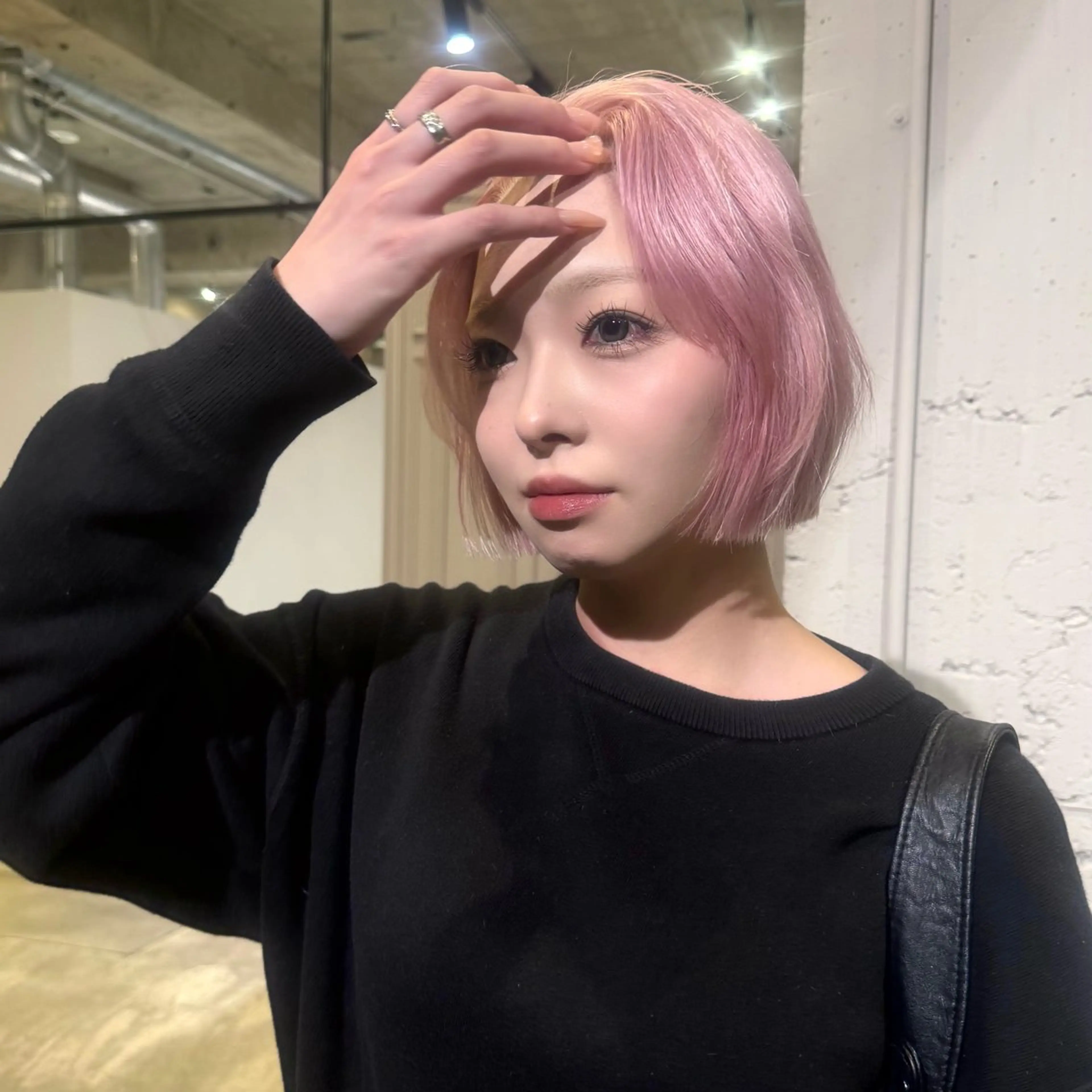 cut +care bleach color +treatmentの写真