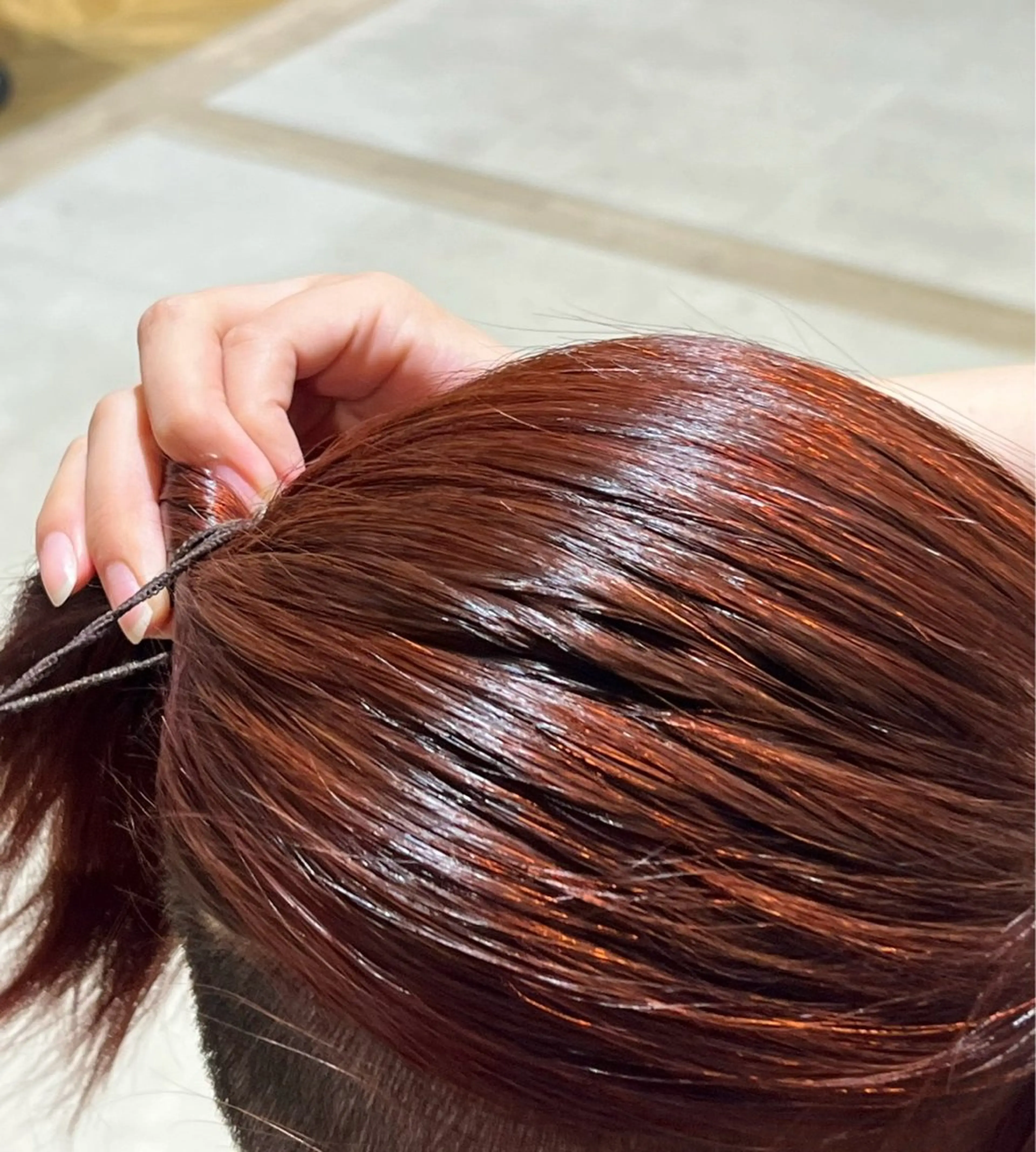 カラー ブラウンカラー レッドカラー SONOKO 【yoki.】のヘアスタイル