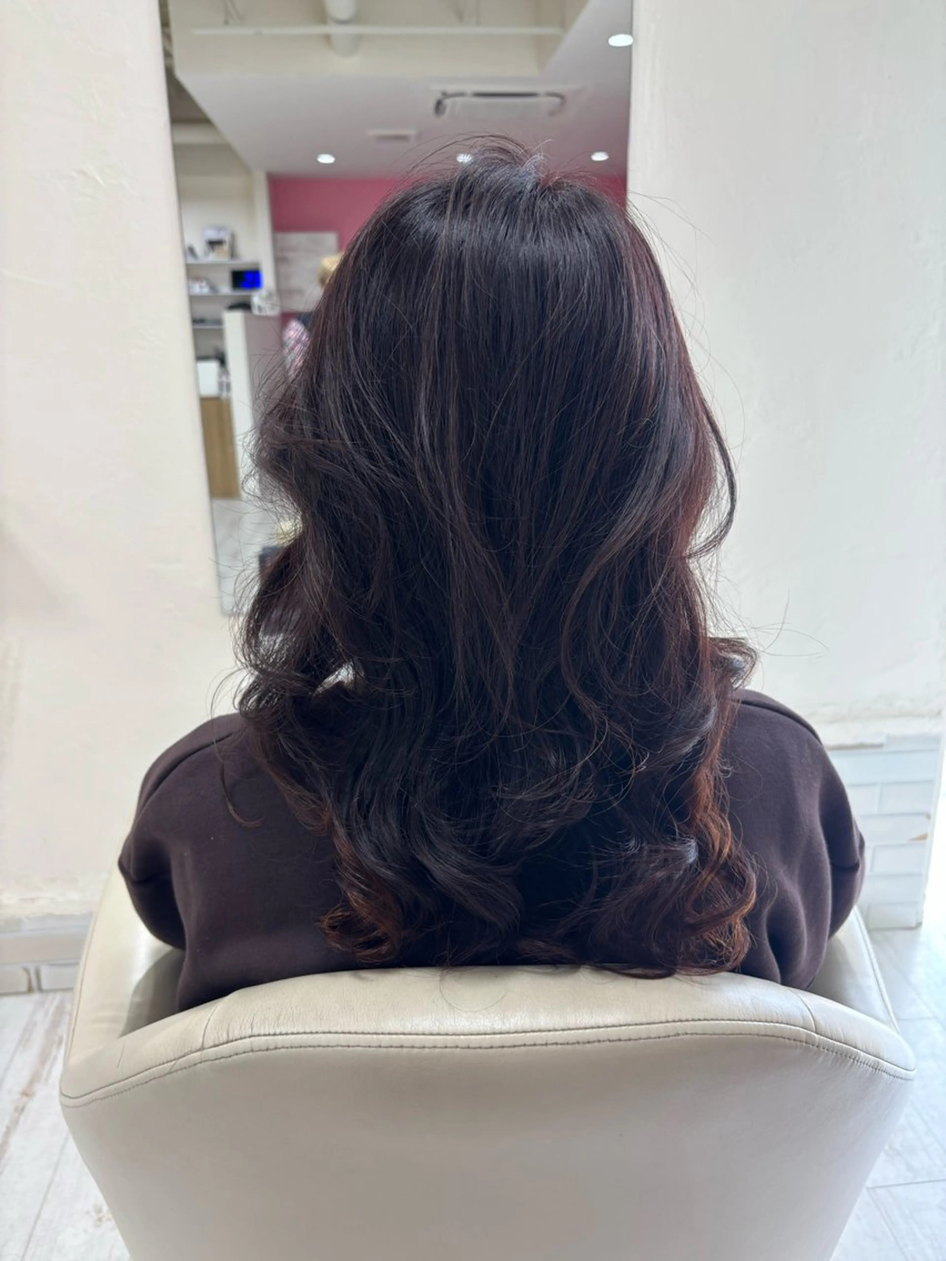 セミロング 西田 敏幸のヘアスタイル