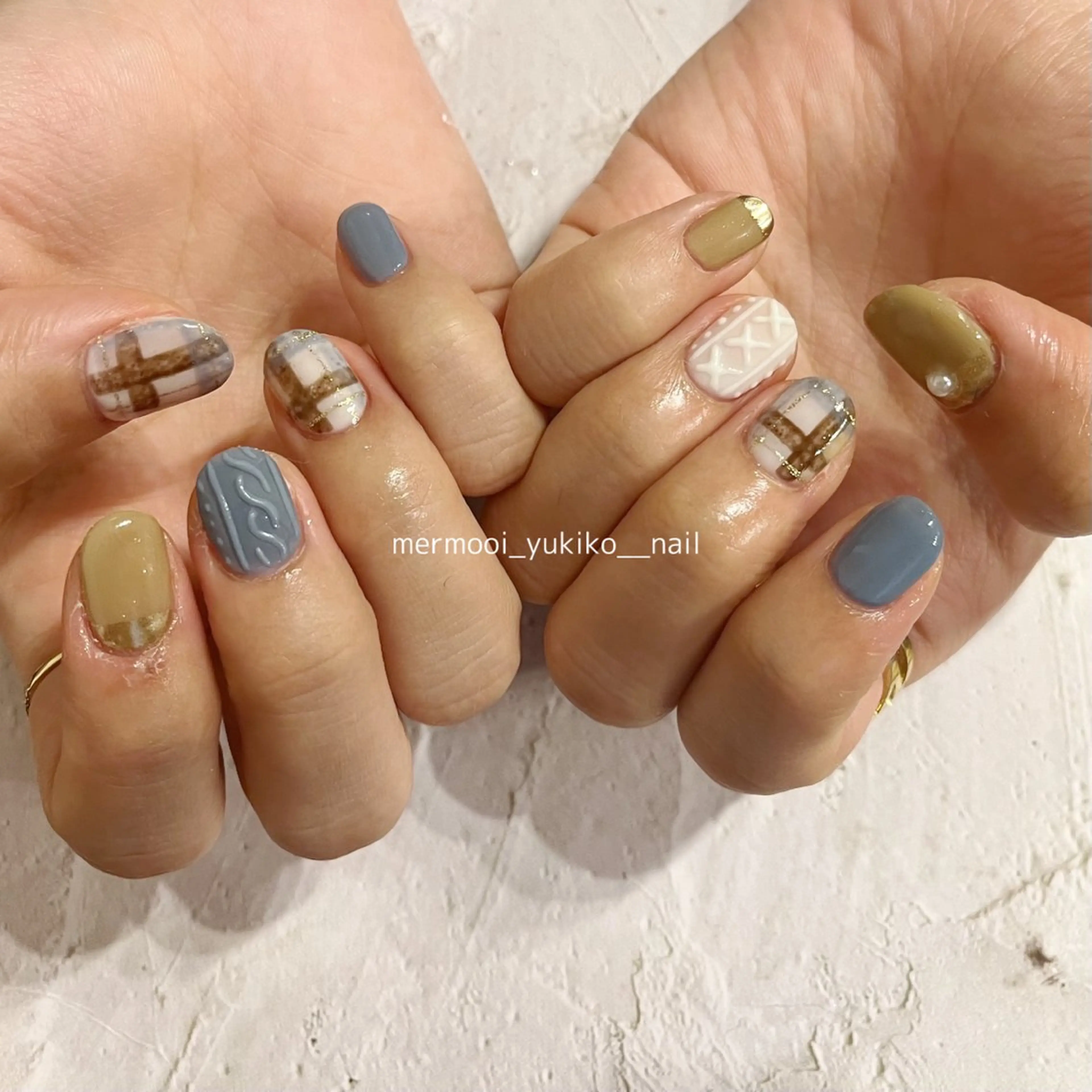 ネイル アートネイル ジェルネイル 韓国ネイル パラジェル スカルプネイル melumooi nailのネイルデザイン