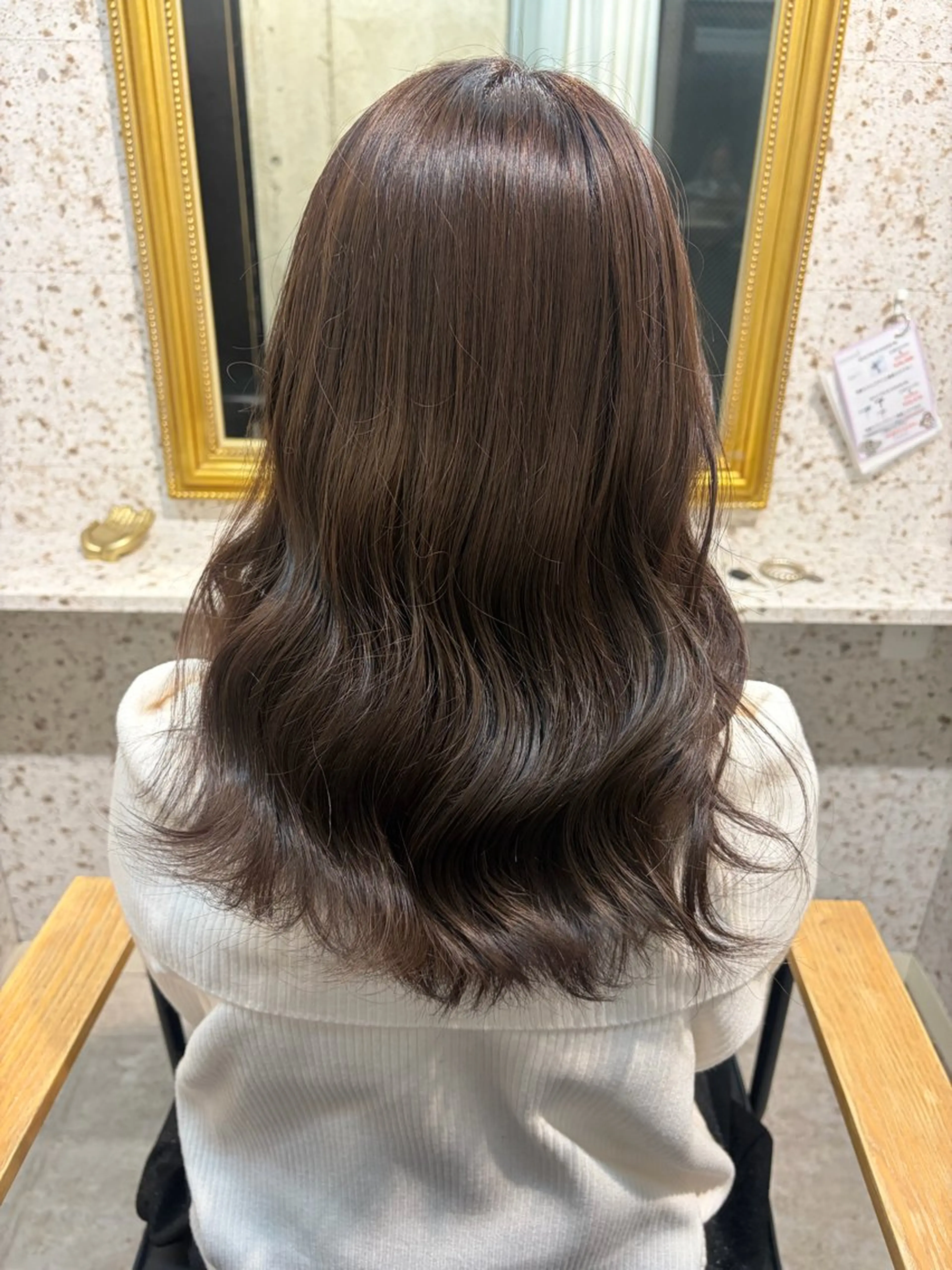 ミディアム カラー ブラウンカラー ナチュラルブラウン [lani ] konatsuのヘアスタイル