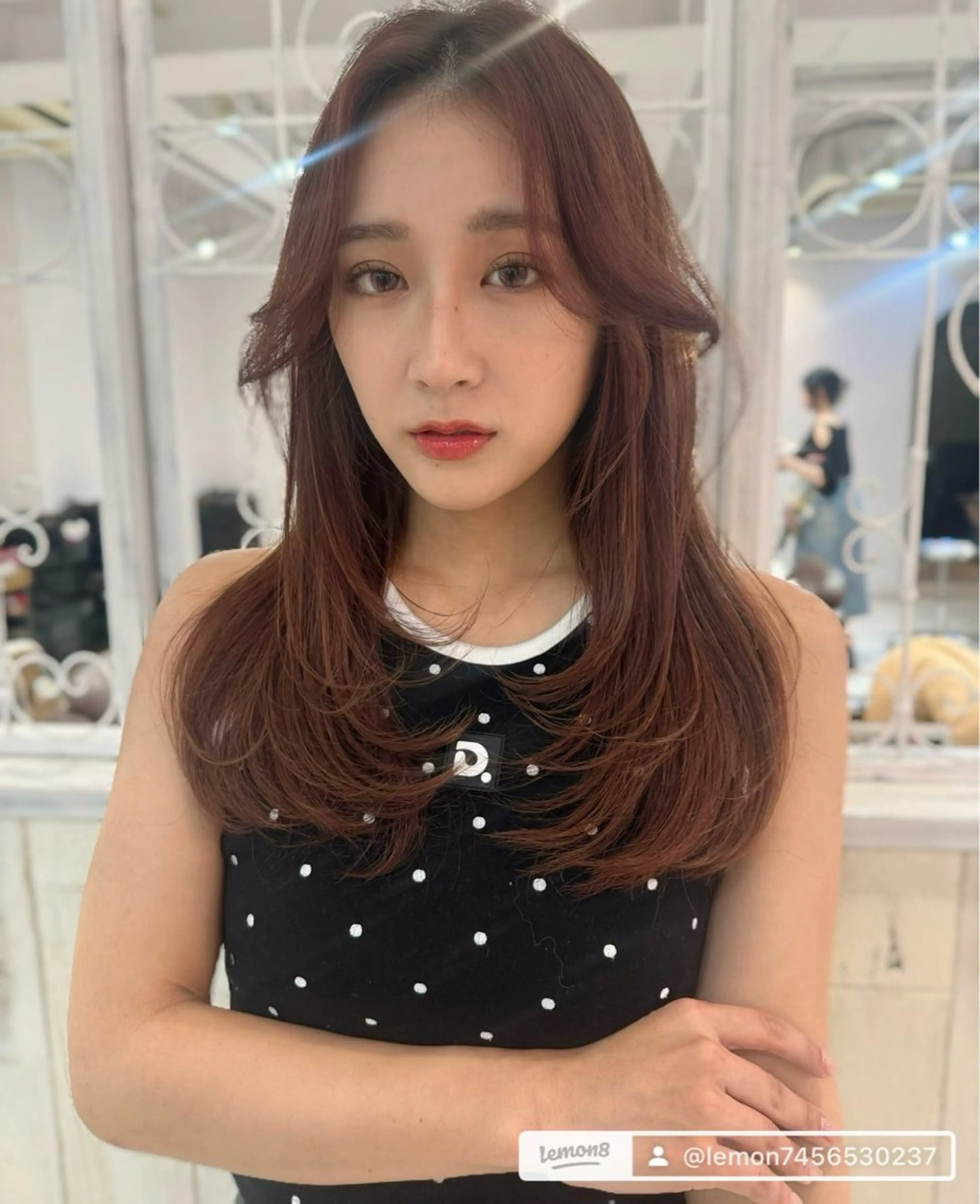 ロング ロング Ashanti 濱野のヘアスタイル