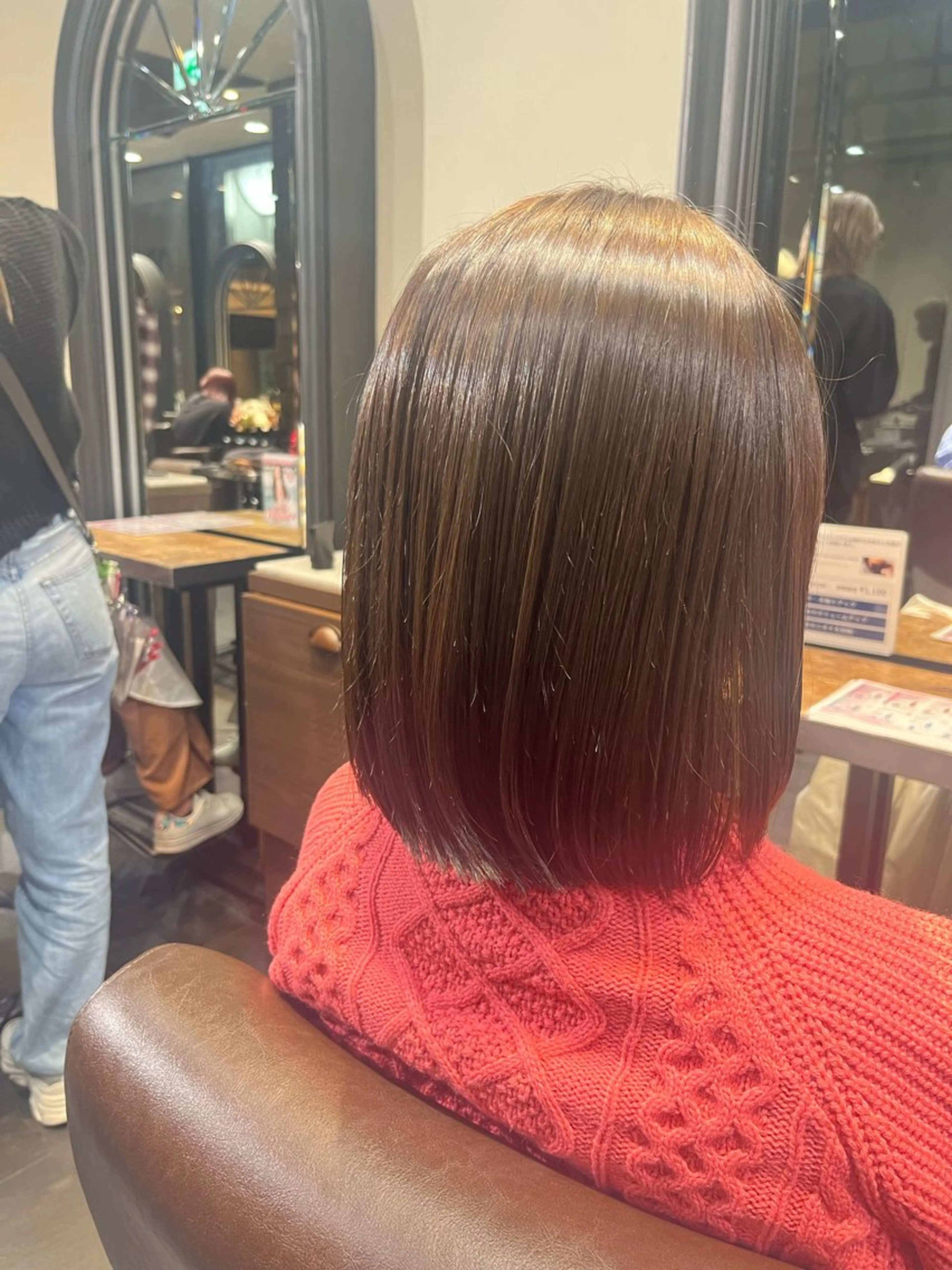 【ご新規様限定トリートメントサービスつき✨】カットカラー✂️✂️の写真