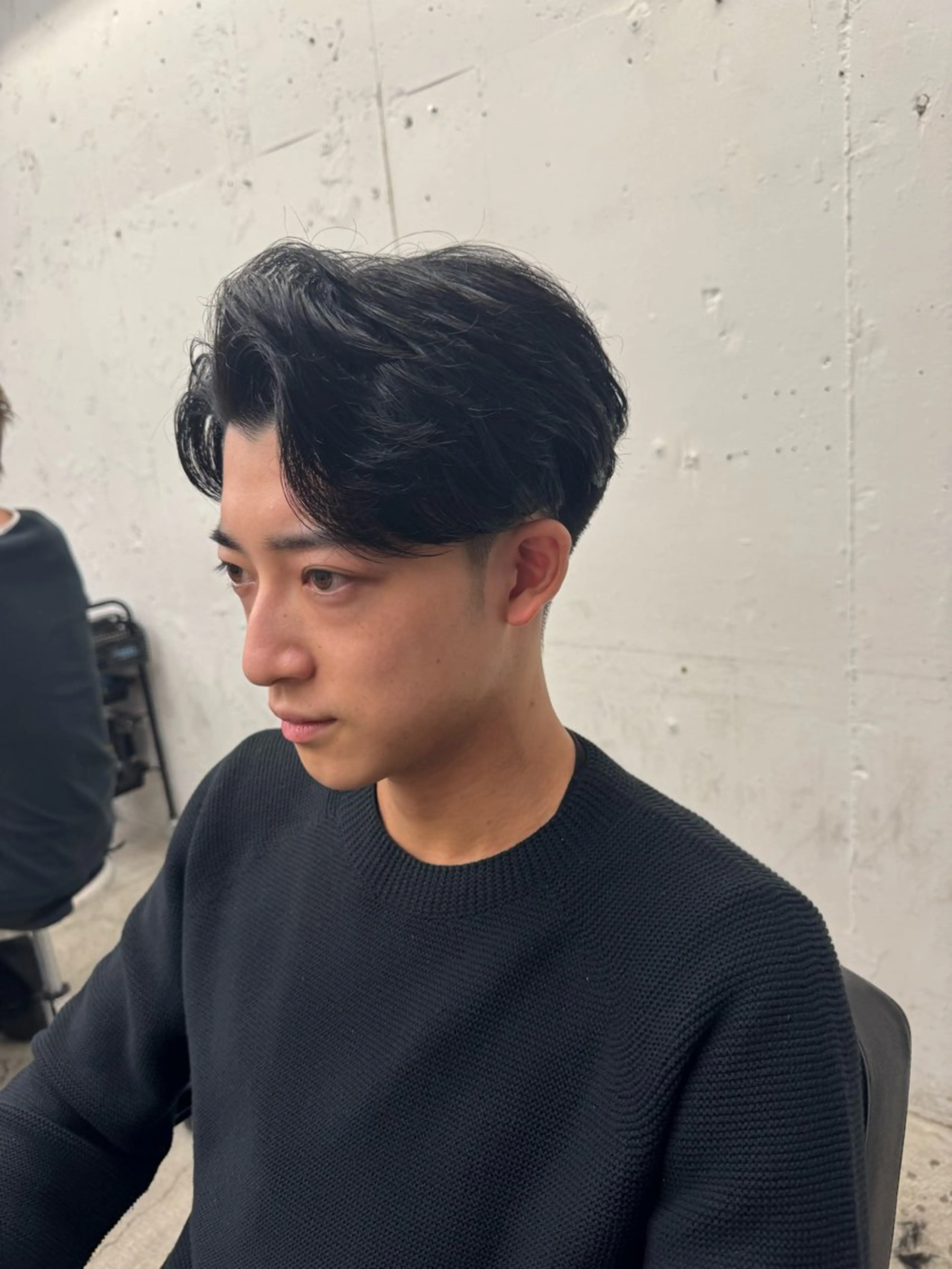 ショート メンズ センターパート メンズ韓国風 メンズショート 韓国風ヘア ショートヘア カット ヘッドスパ 💈メンズ特化💈 TASUKUのヘアスタイル