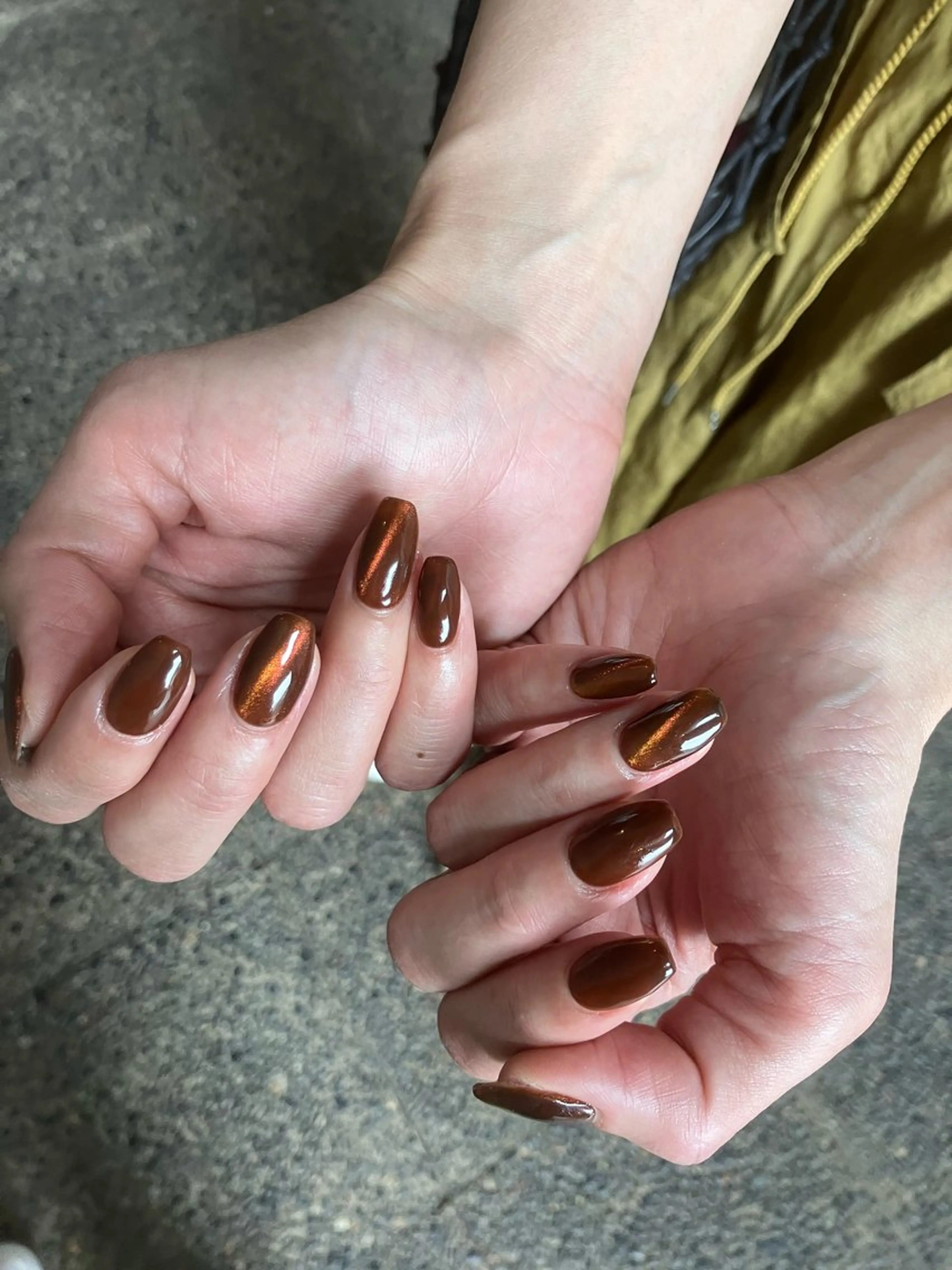 ネイル マグネットネイル たまプラーザ ANZUのネイルデザイン