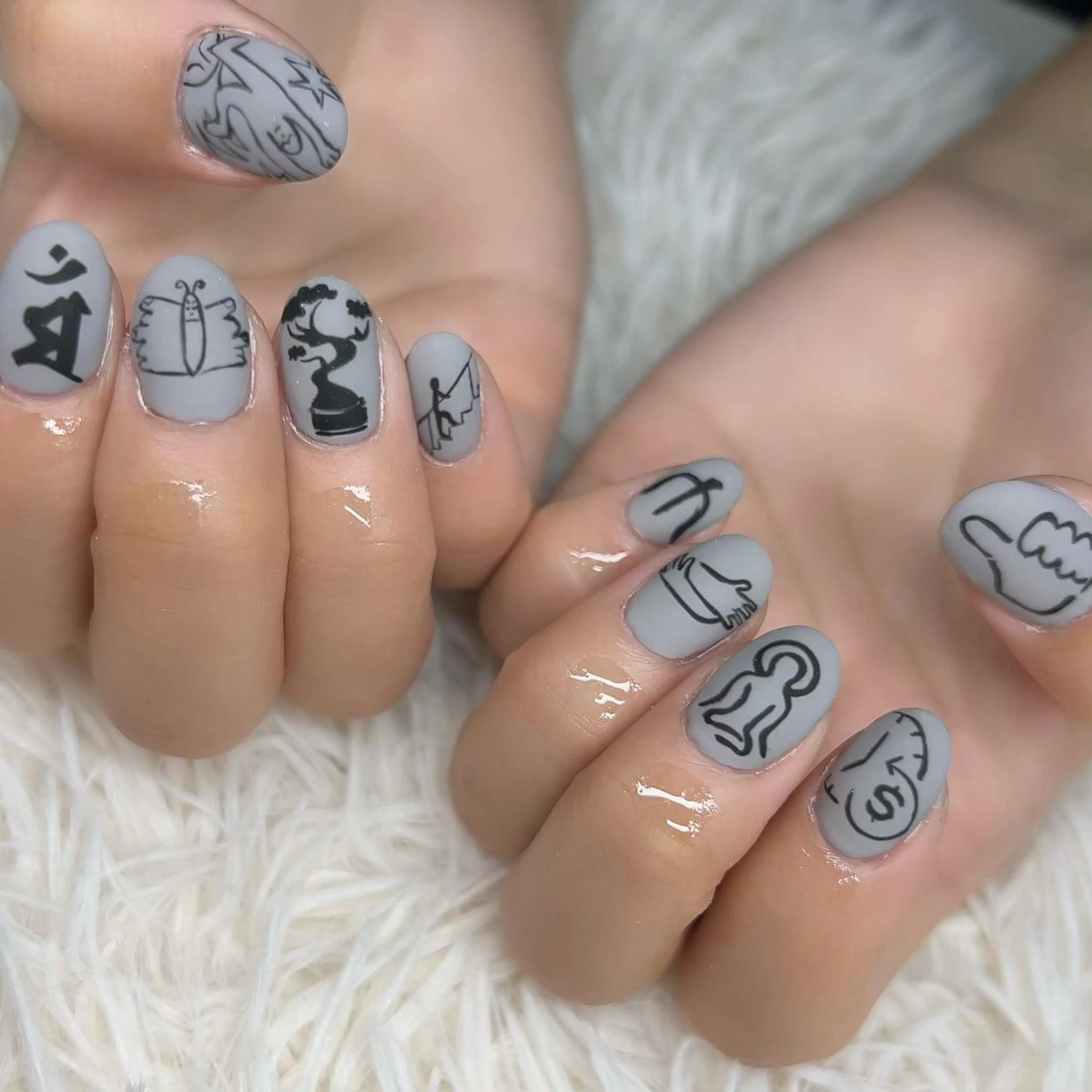 ネイル ハンドネイル 【Yappy🌈】 💖P-tanaのネイルデザイン