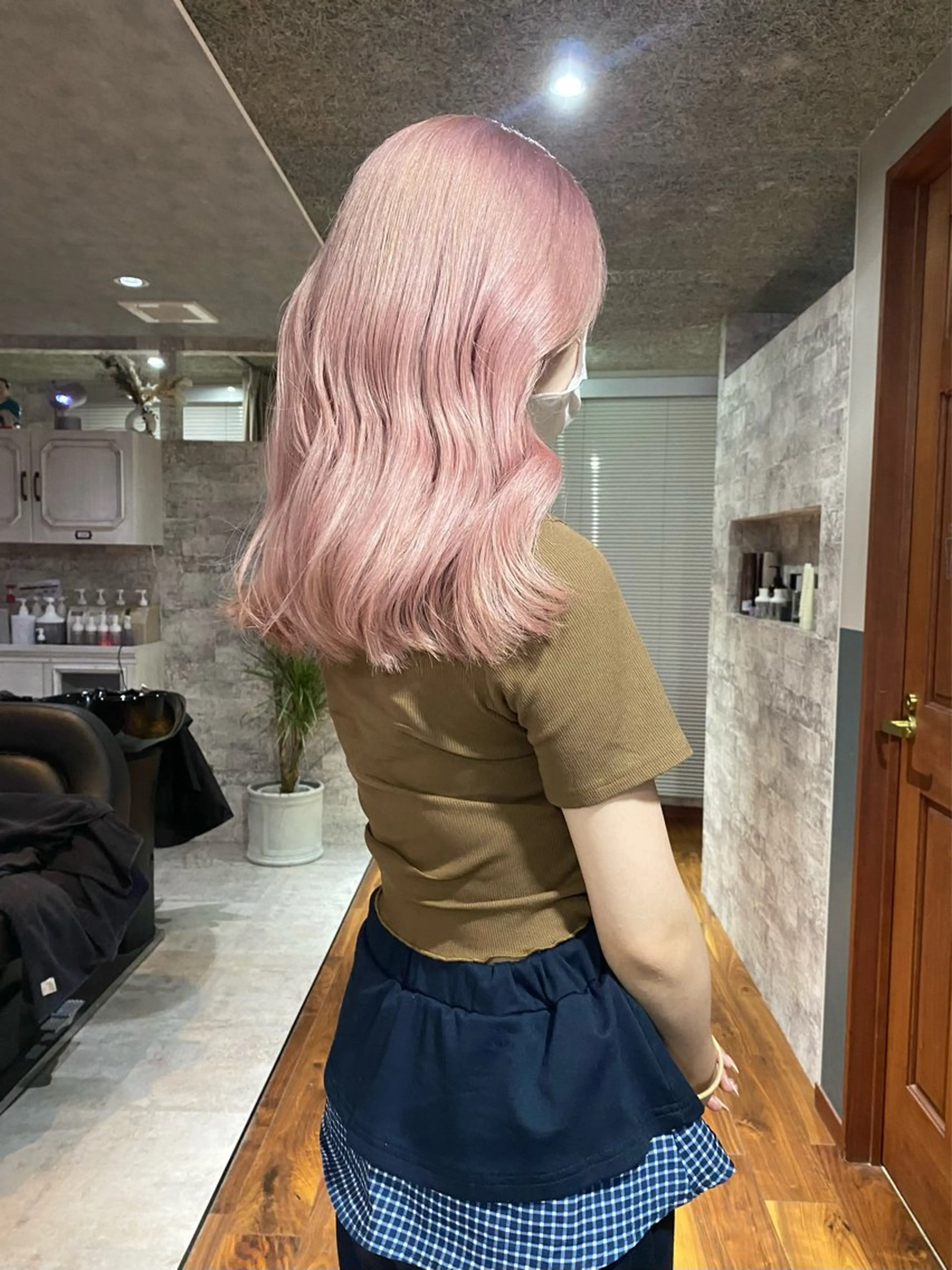 セミロング カラー カット ヘアカラー トリートメント mai / linoah˚✧のヘアスタイル