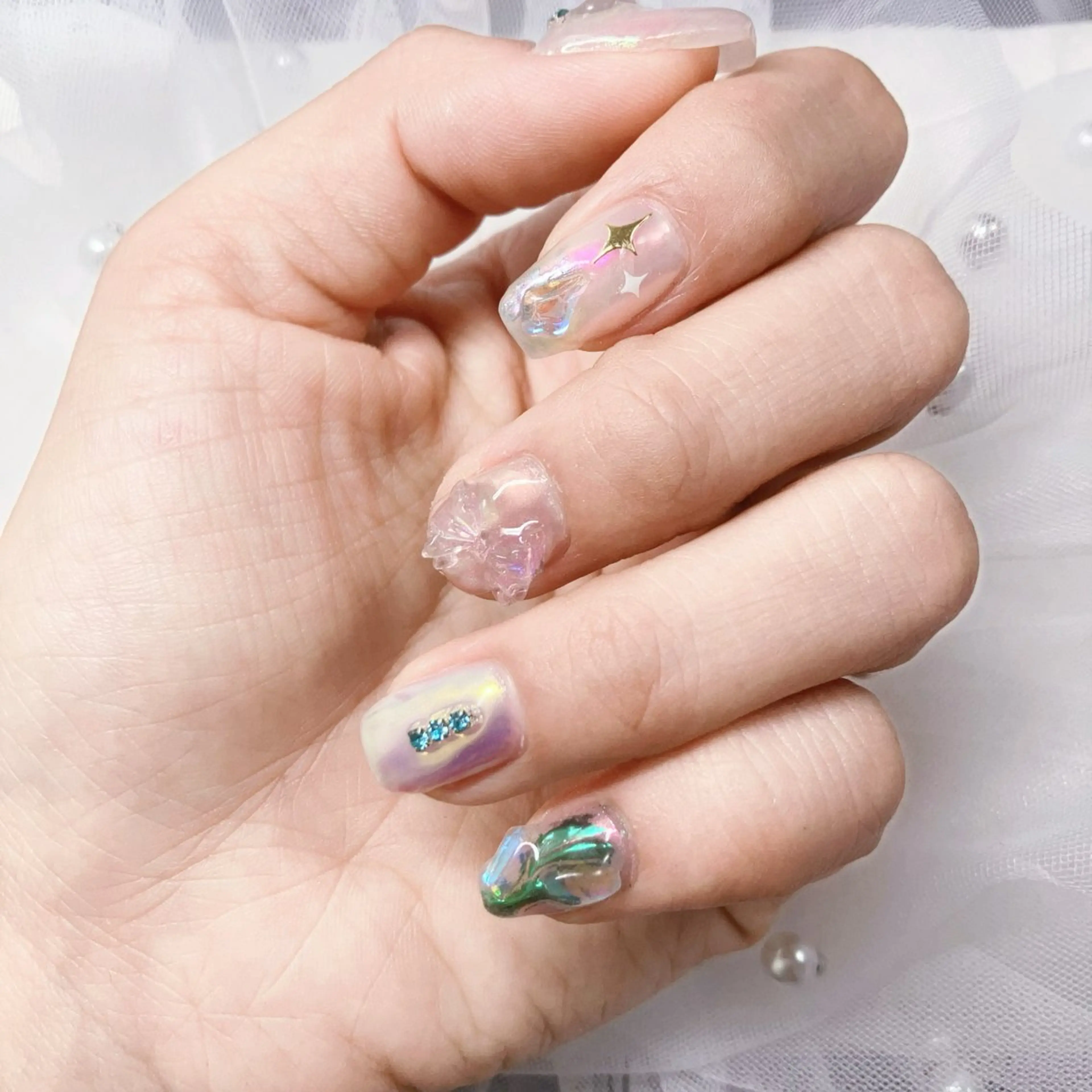 ネイル 高木 維麗絲のネイルデザイン