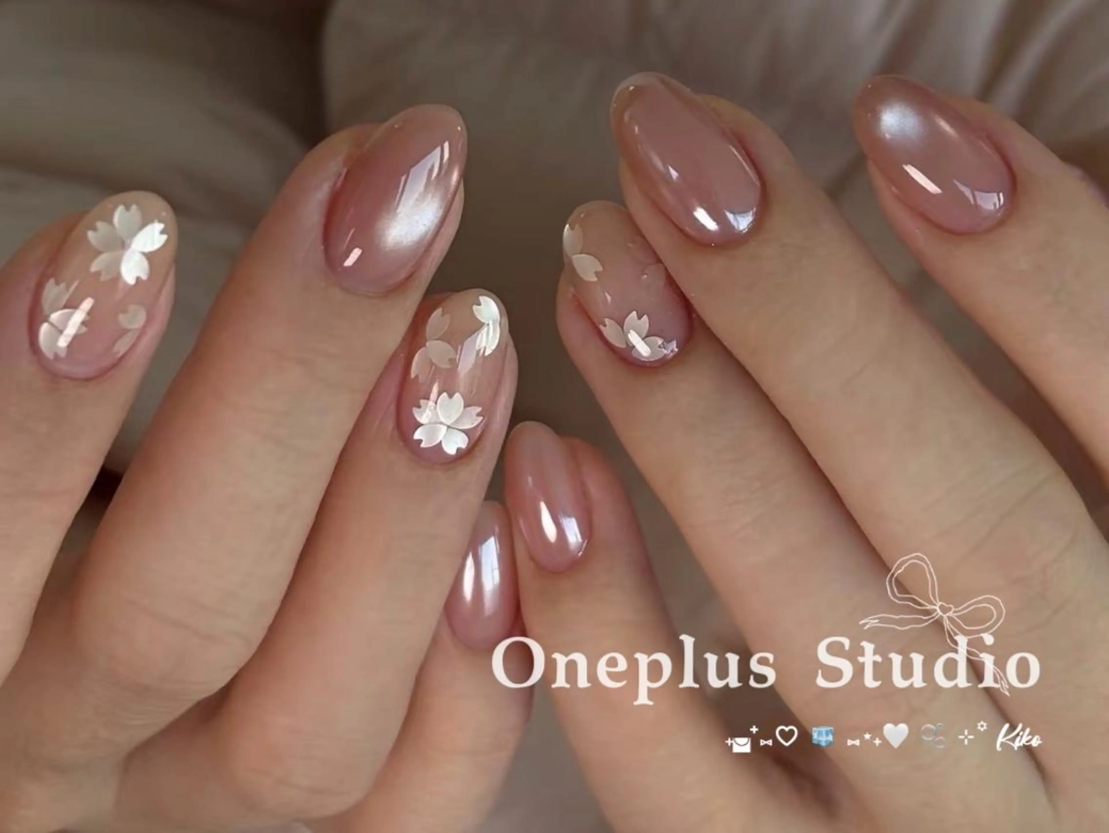 ネイル アニマル柄 ボルドー ブラウン フレンチネイル マグネットネイル haruka 🧸のネイルデザイン