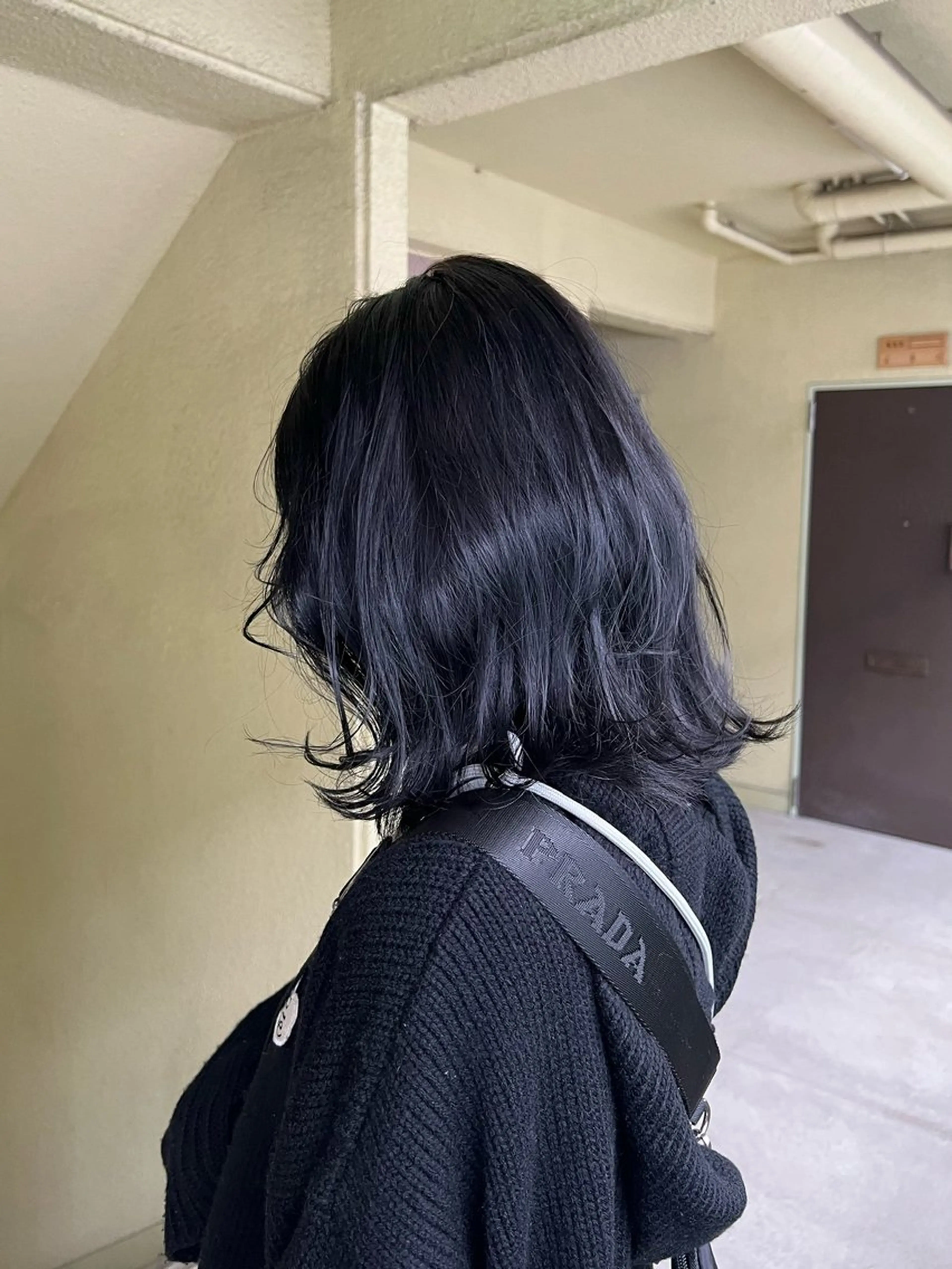 ミディアム ヘアカラー 似合わせレイヤー ＆透明感カラーのヘアスタイル