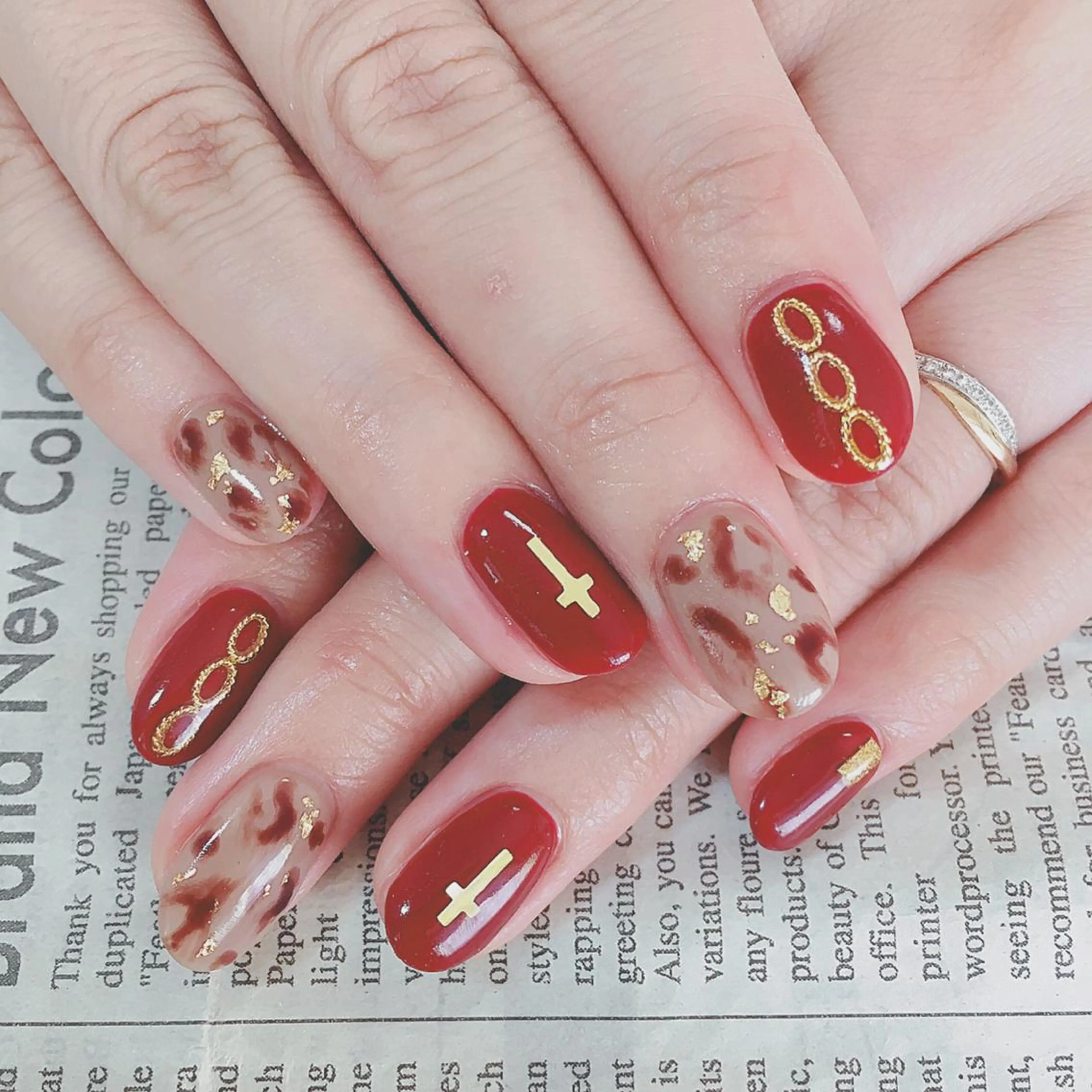 ネイル ハンドネイル ハンドケア 森山 舞のネイルデザイン