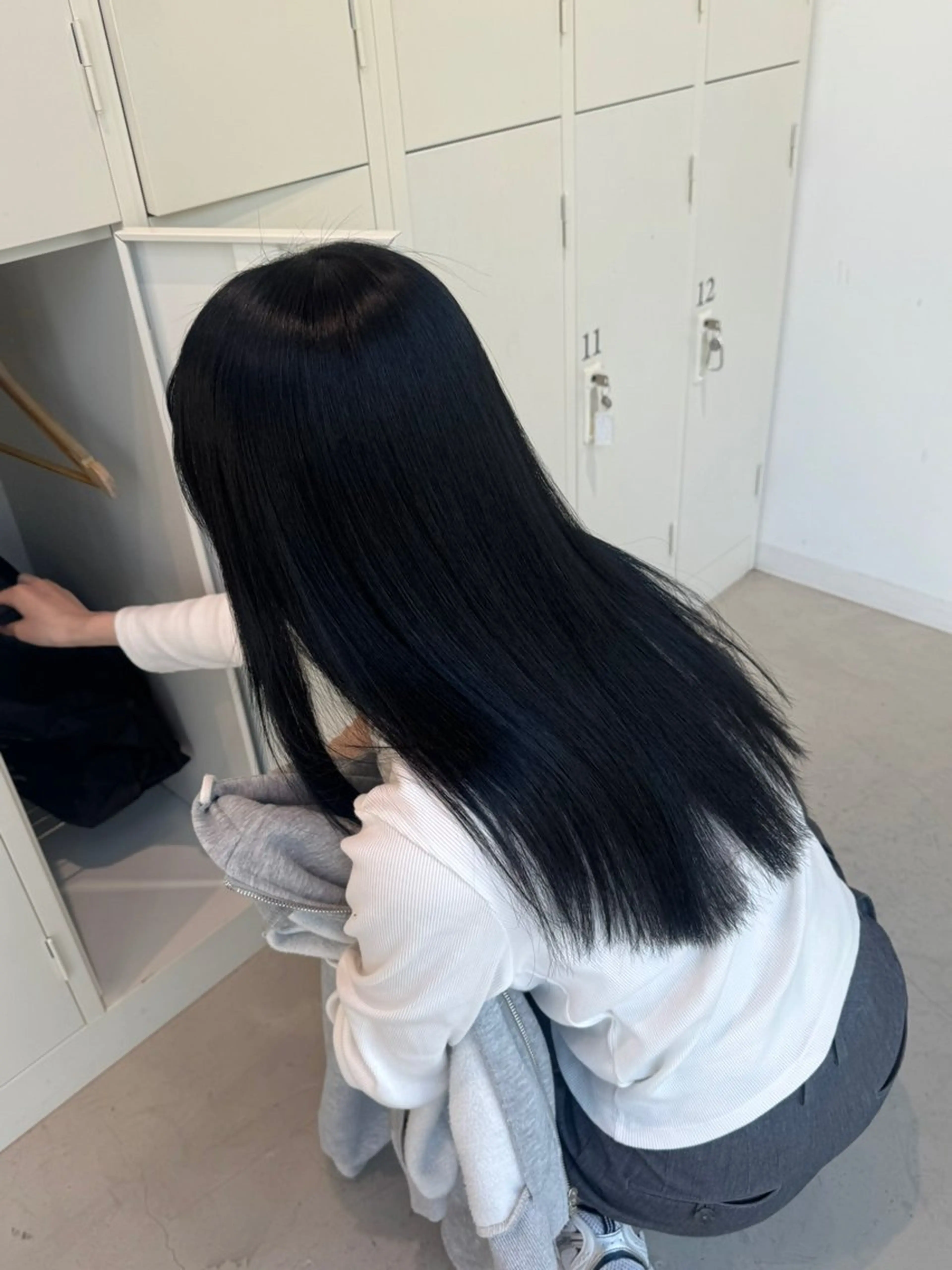 ロング カラー カット 縮毛矯正 店長　MANAMI ／ブリーチ／骨格ボブのヘアスタイル