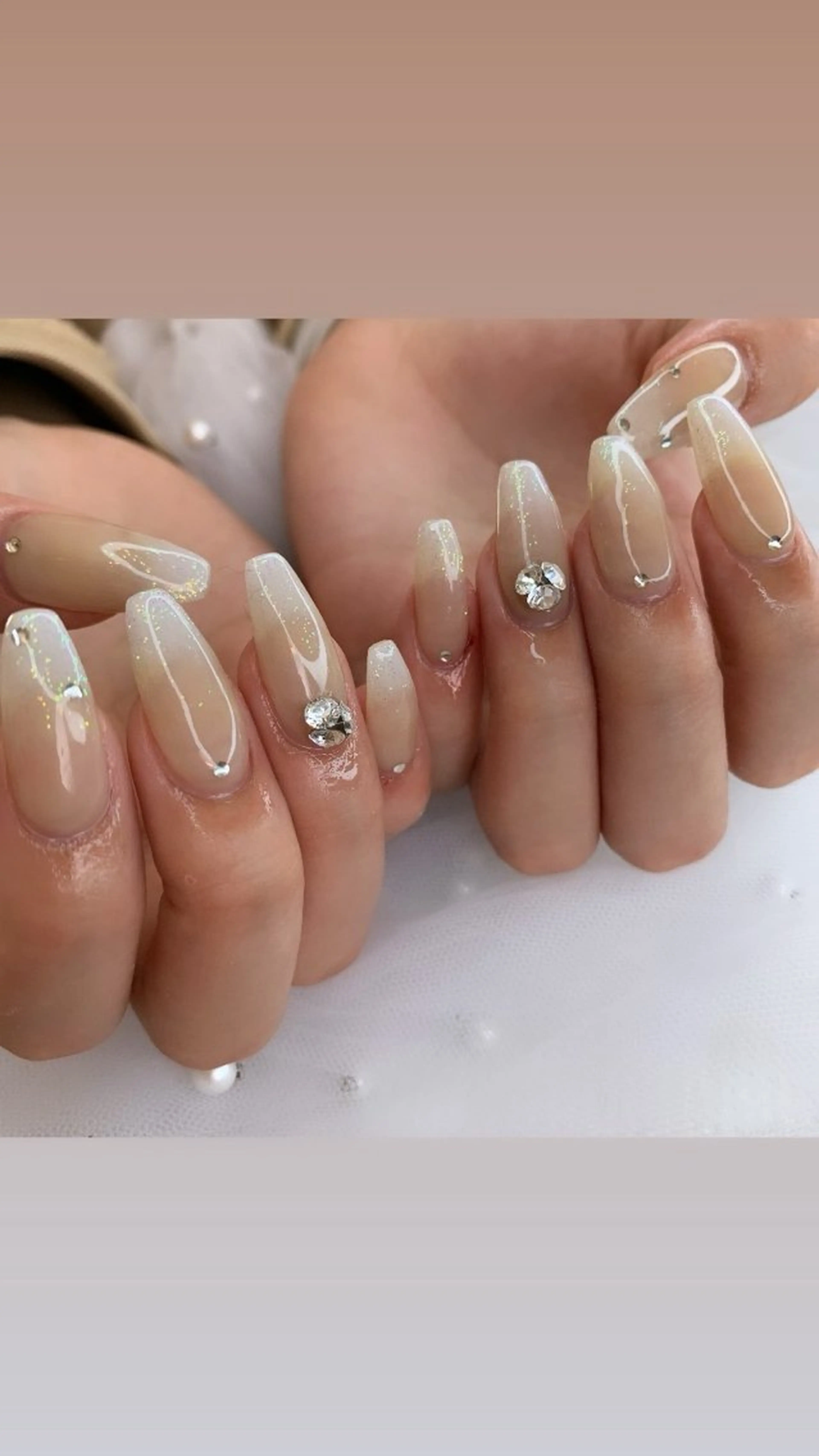 ロング ハンドネイル Noa nailのネイルデザイン