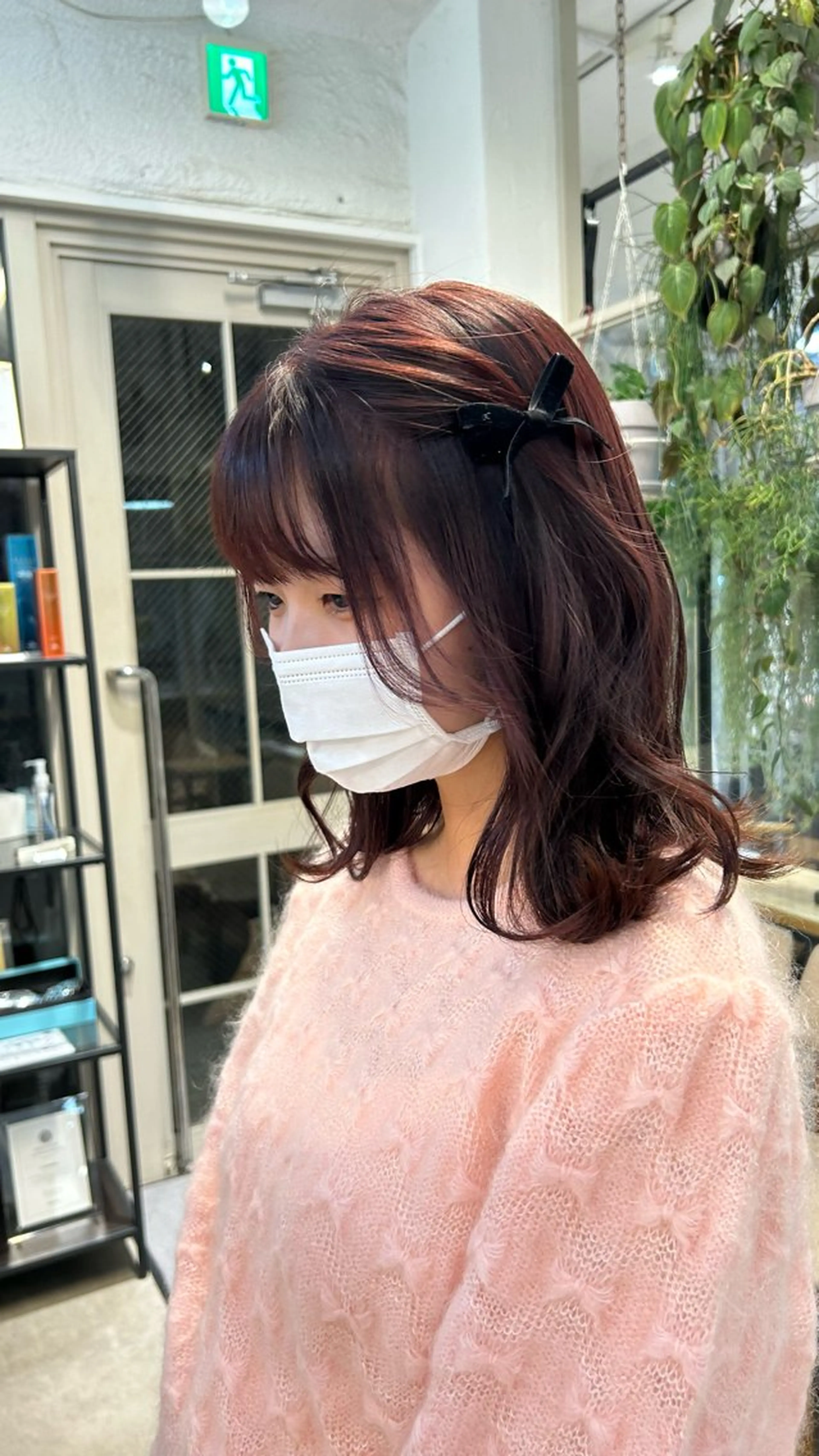 ミディアム カラー ブリーチ ブリーチなしカラー ヘアカラー じゅわっと暖色カラー 🍊Moemiのヘアスタイル