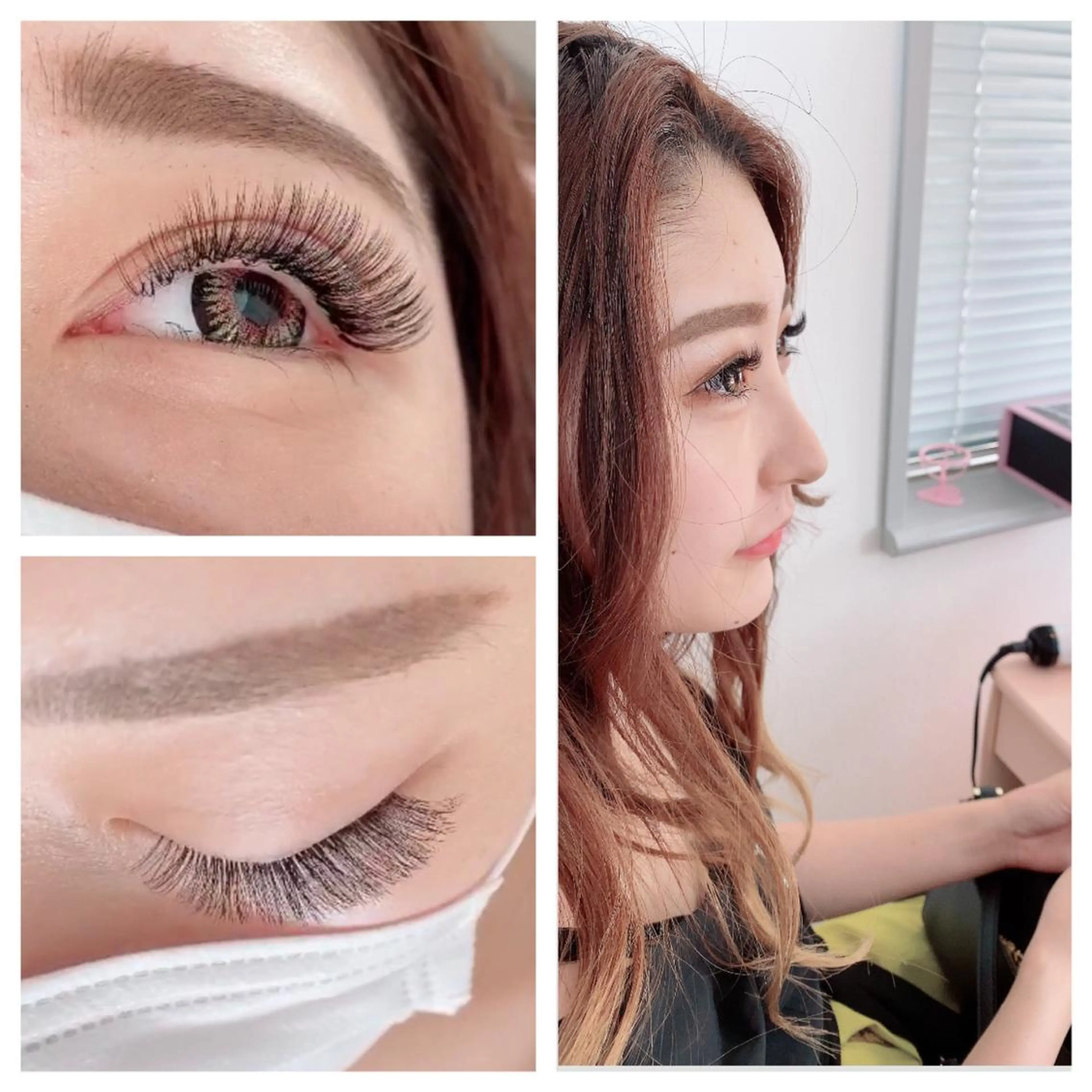 カラー パーマ ヘアアレンジ キッズ ネイル マツエク・マツパ 下まつげエクステ 神山 ビューティー・アイのマツエク・マツパデザイン