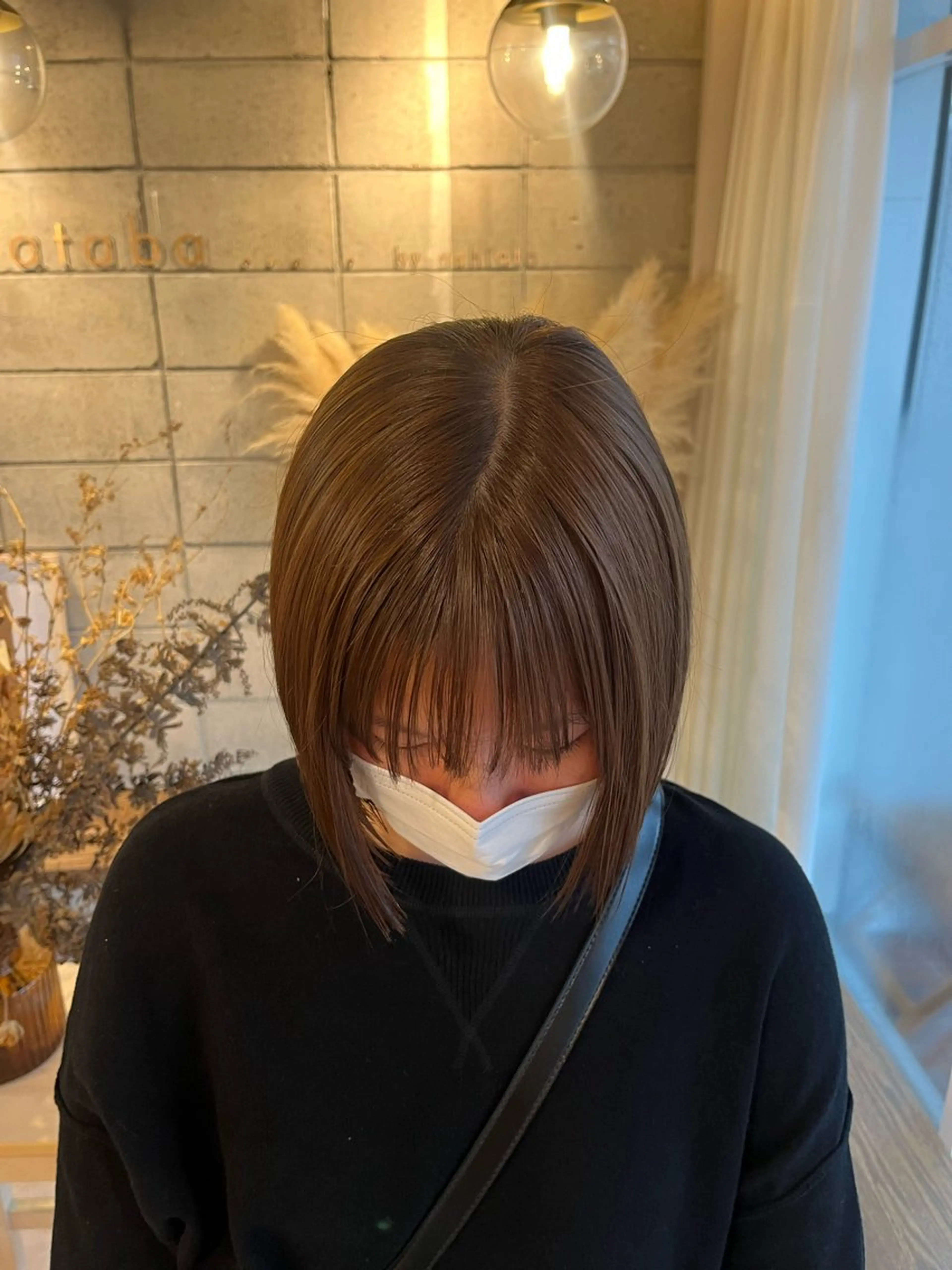 ショート カット ヘアカラー トリートメント 狩野 くるみのヘアスタイル