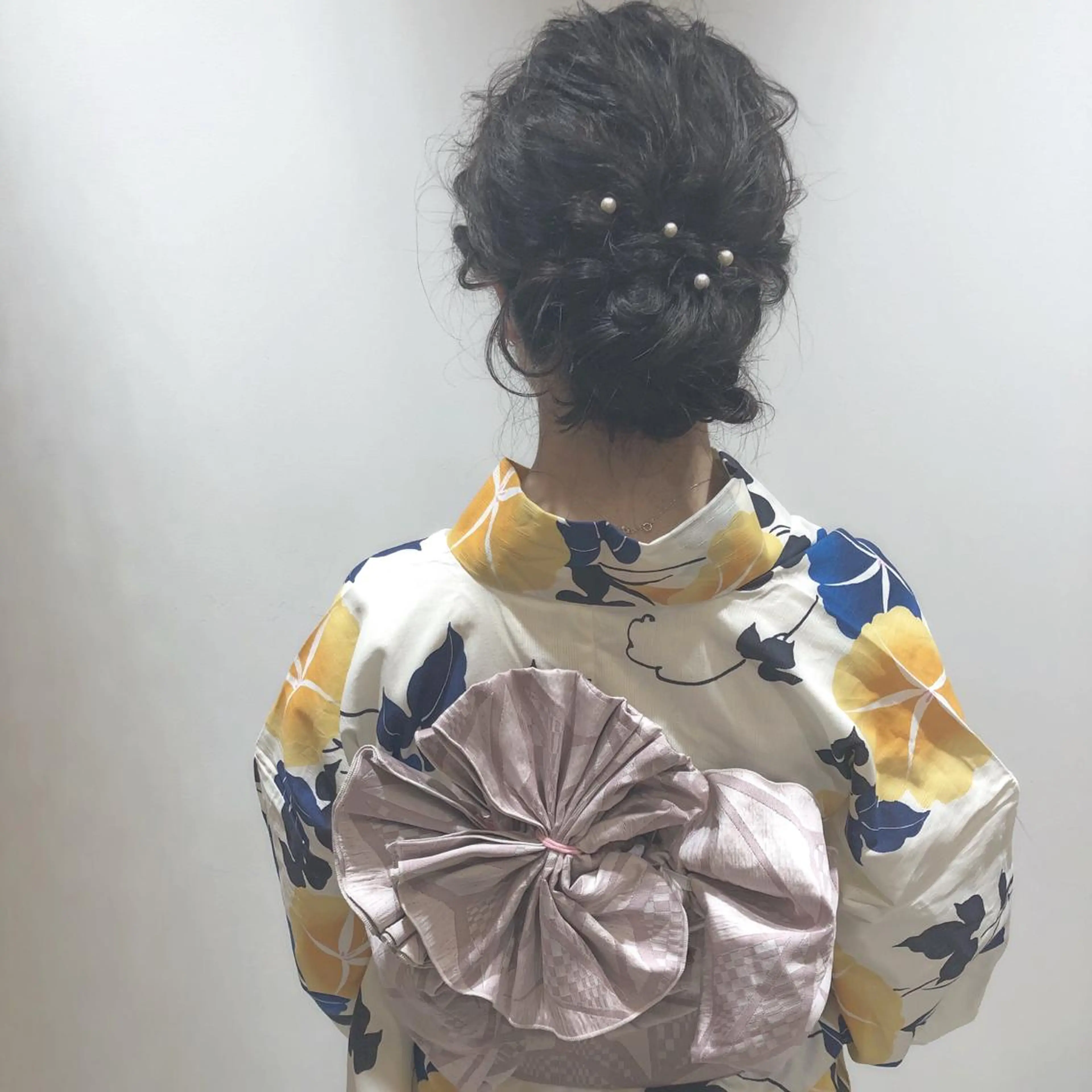 ヘアアレンジ 浴衣 江原 彩華のヘアスタイル