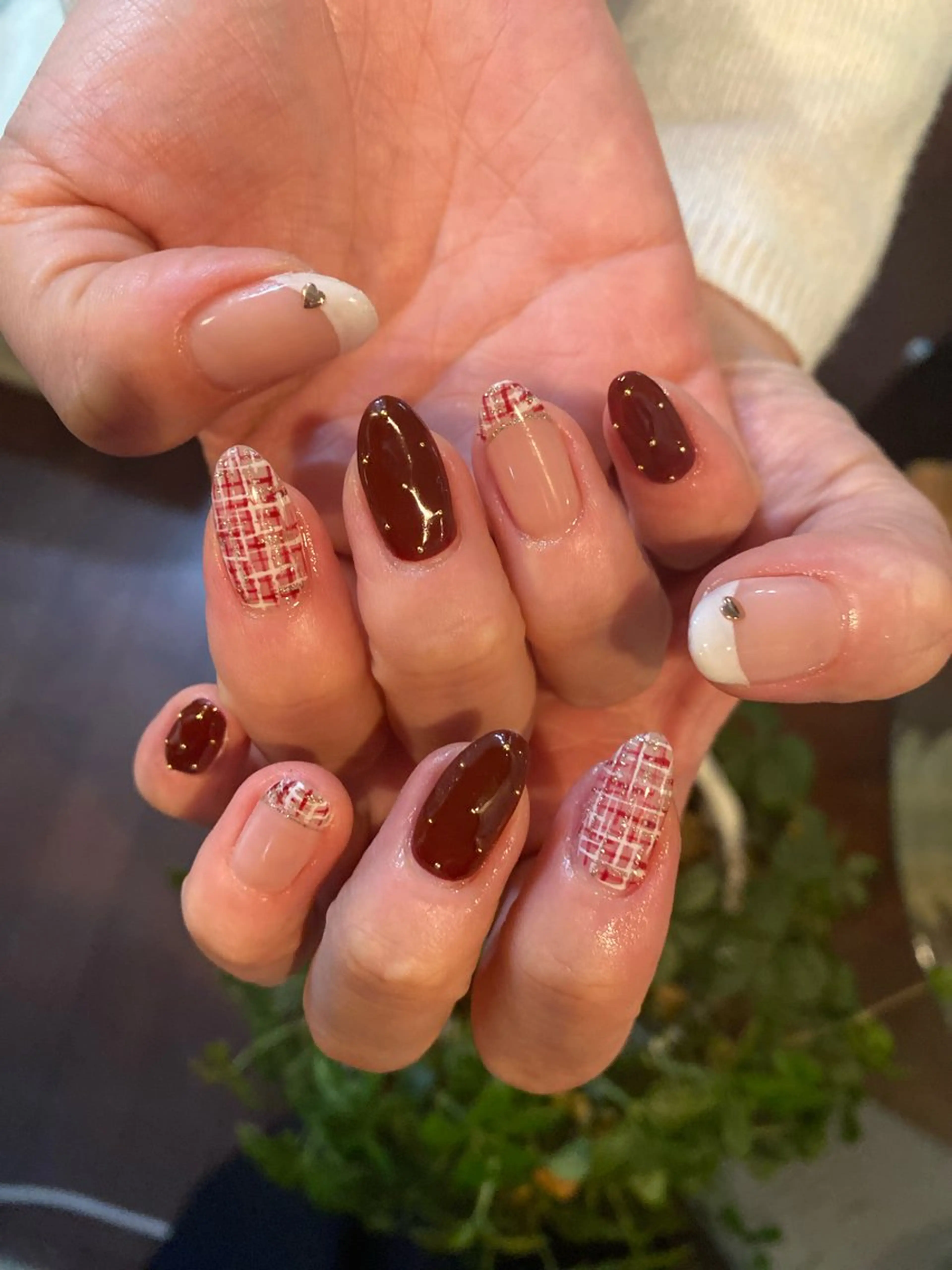 ネイル crystal ⭐︎ colorのネイルデザイン