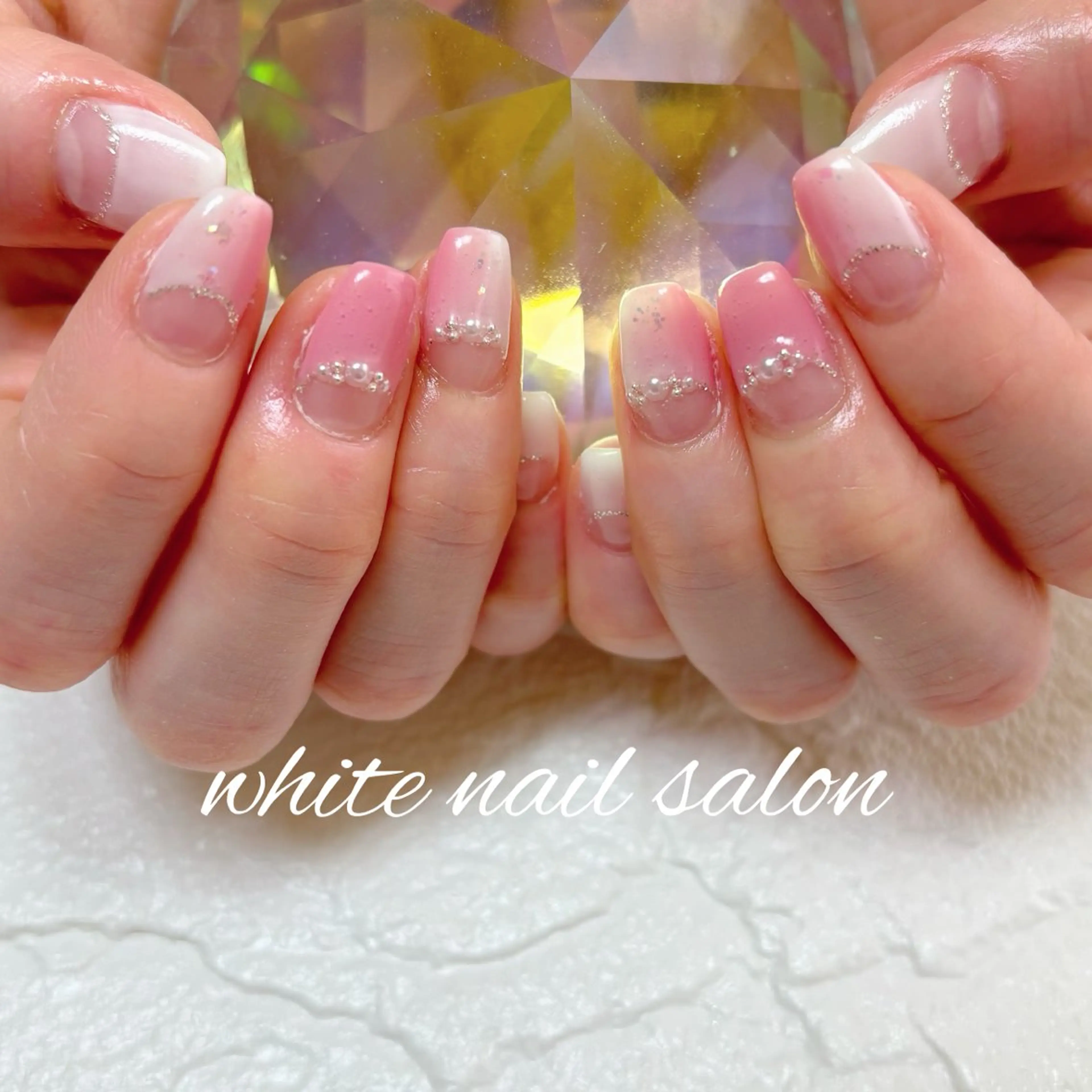 ネイル フットネイル ハンドネイル white nail salonのネイルデザイン
