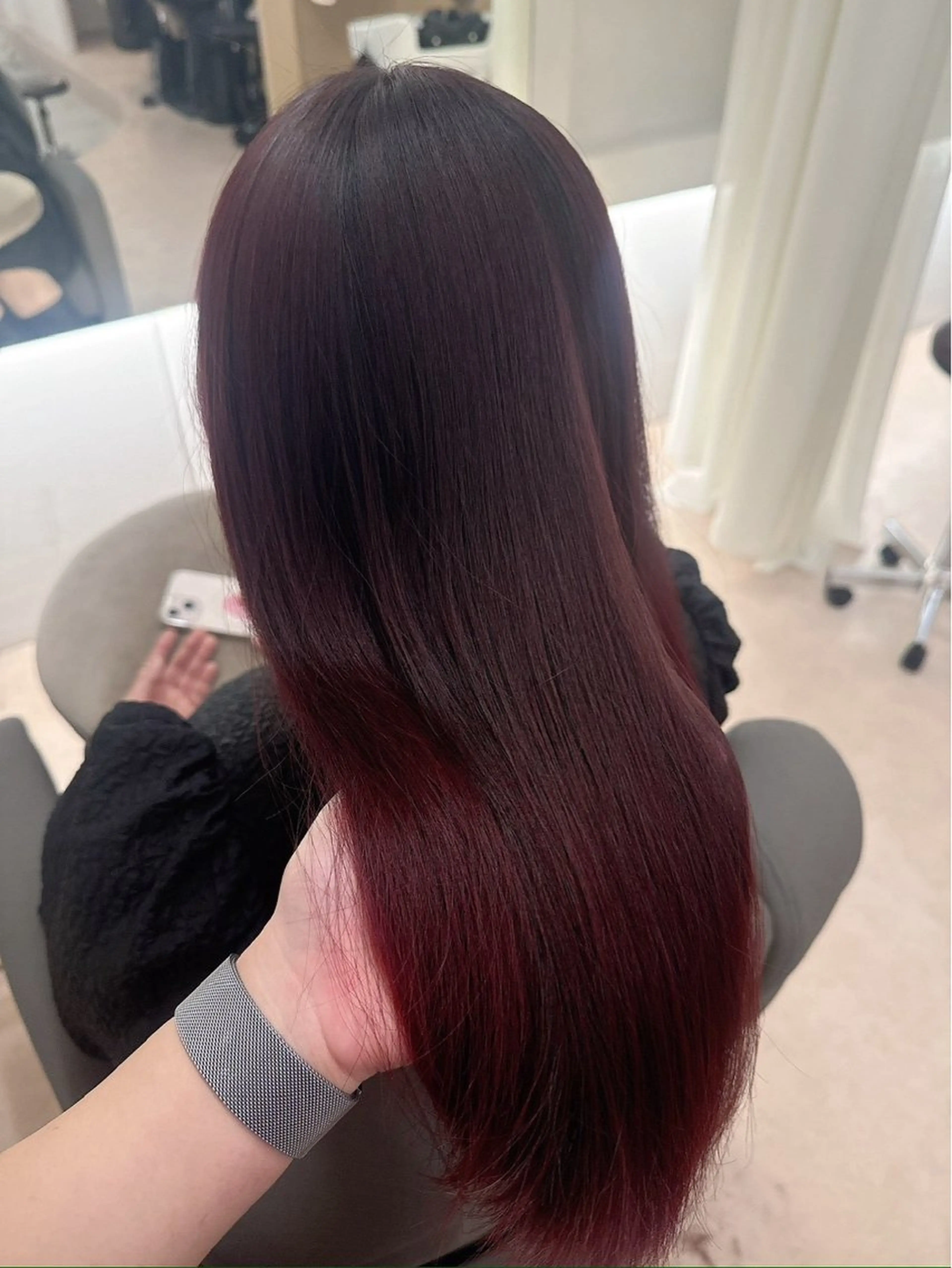 暖色系❣️リタッチカラー➕トリートメント(土日祝+1100)の写真