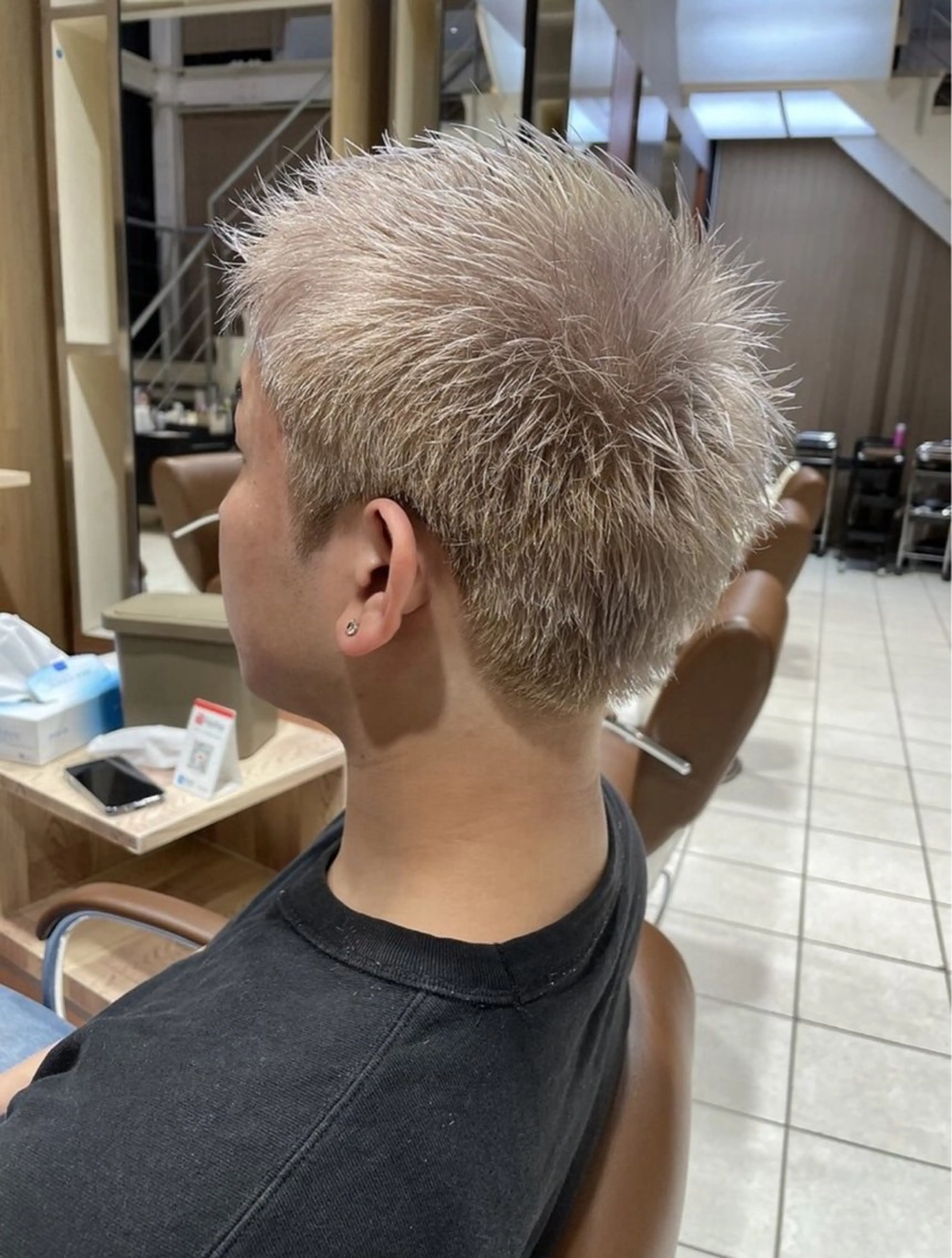 ショート メンズ 小西 海翔のヘアスタイル