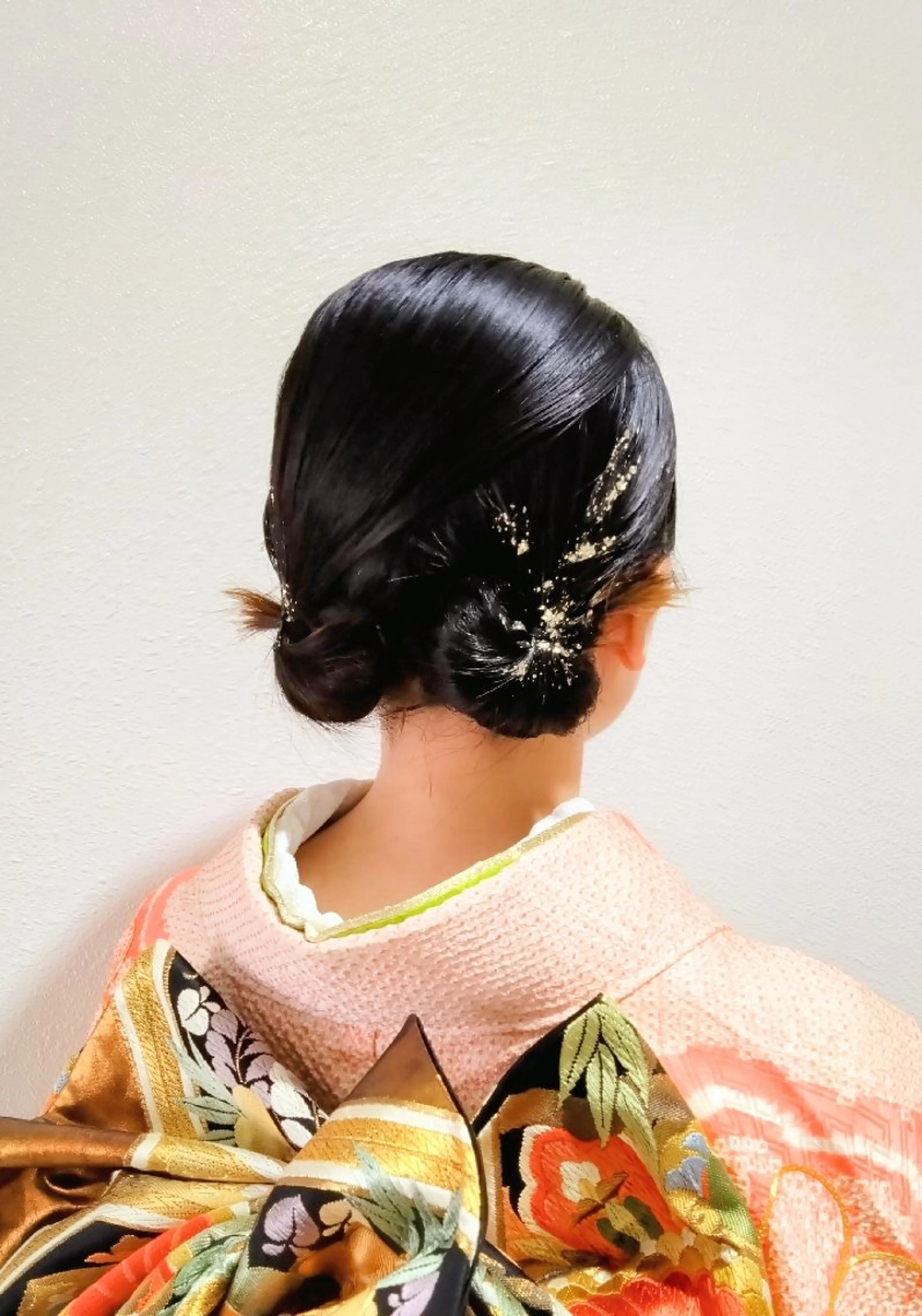 セミロング ヘアアレンジ ヘアセット Hair&Make  Delight*のヘアスタイル