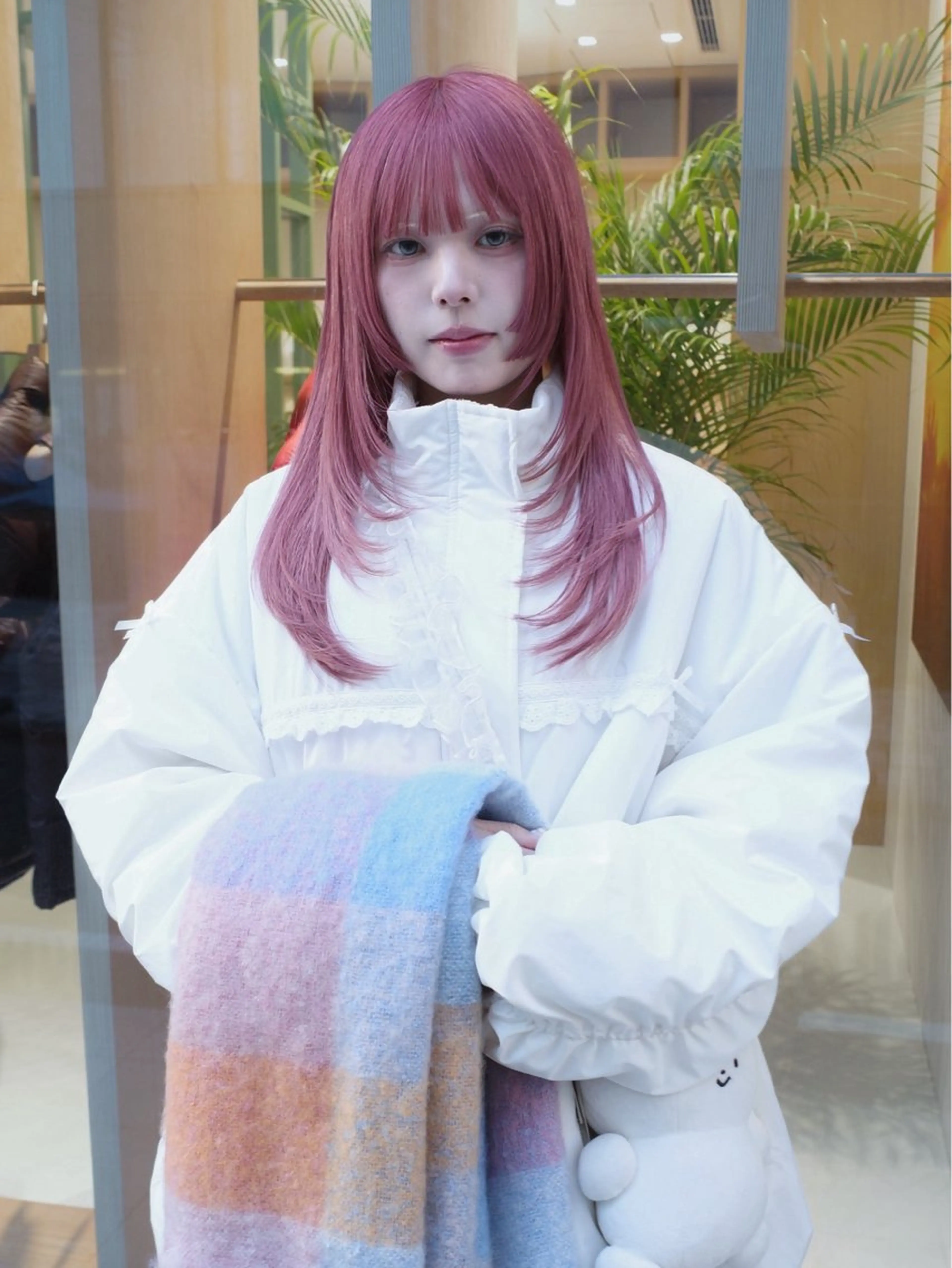 ミディアム カラー ヘアカラー トリートメント SALOWIN所属・ブリーチ🪡 ボブ🐬レイヤーのヘアスタイル