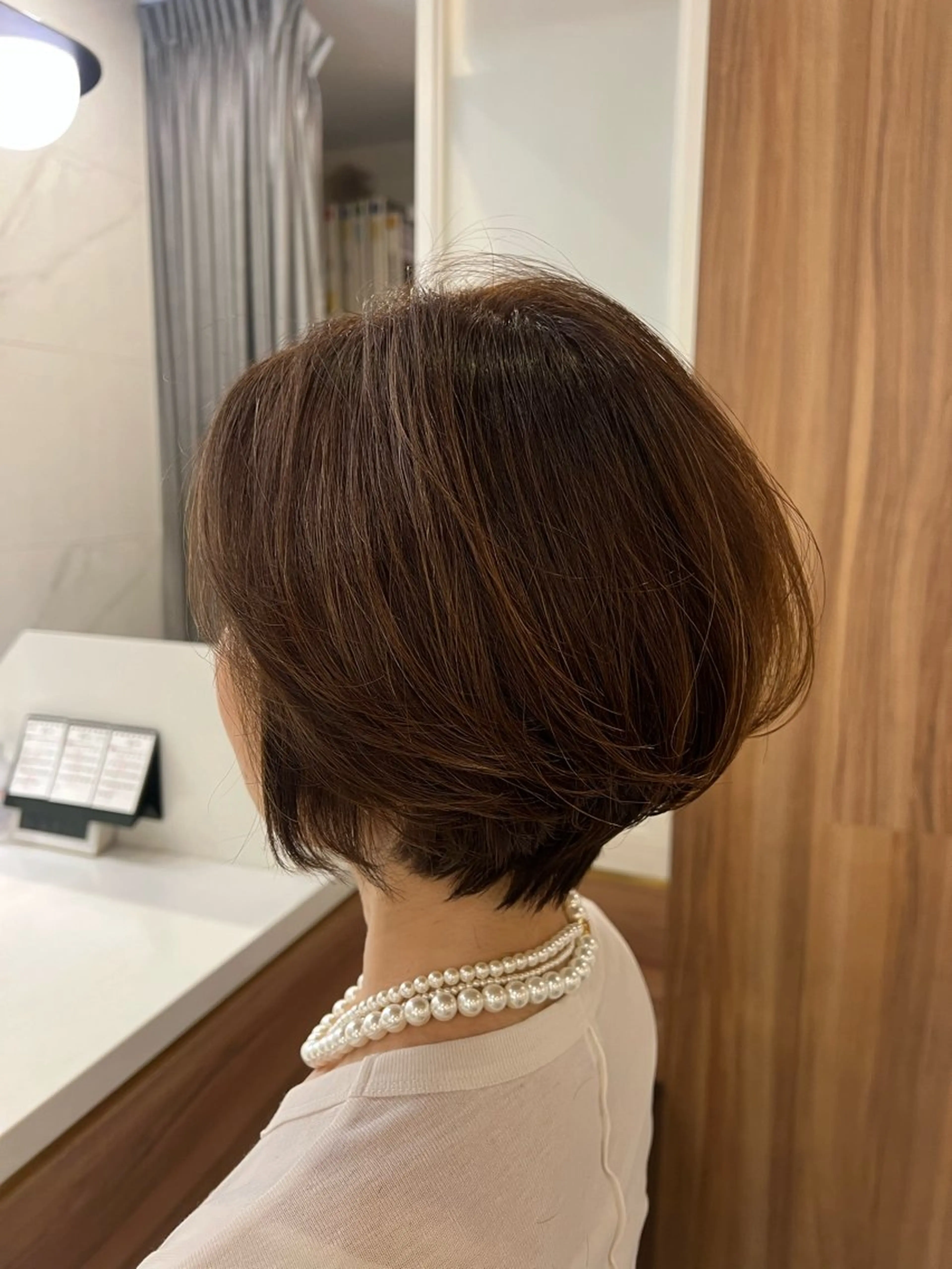 ショート 村中 逸紀のヘアスタイル