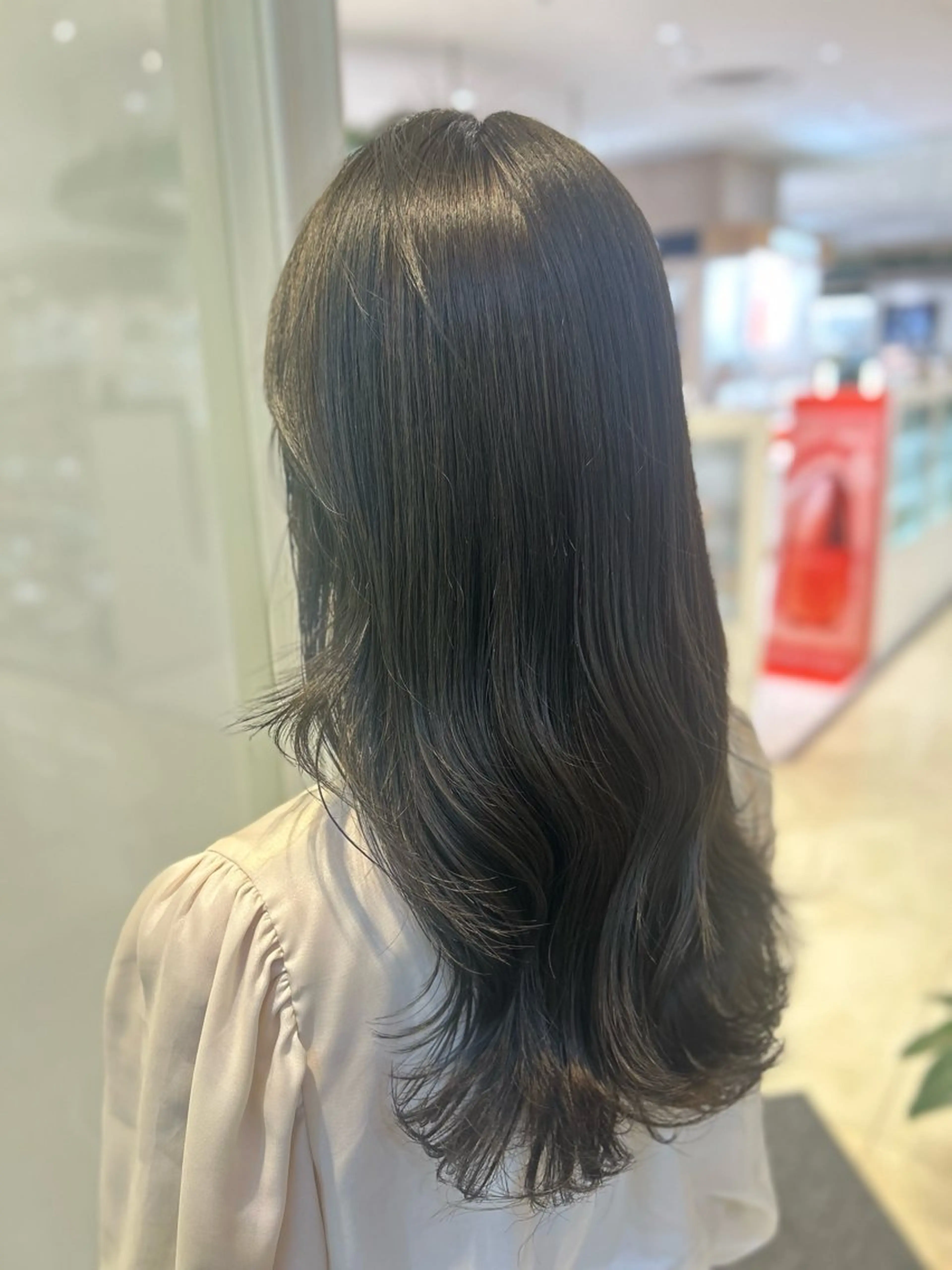 ロング カラー 縮毛矯正/髪質改善/ 艶髪ササキナツミのヘアスタイル