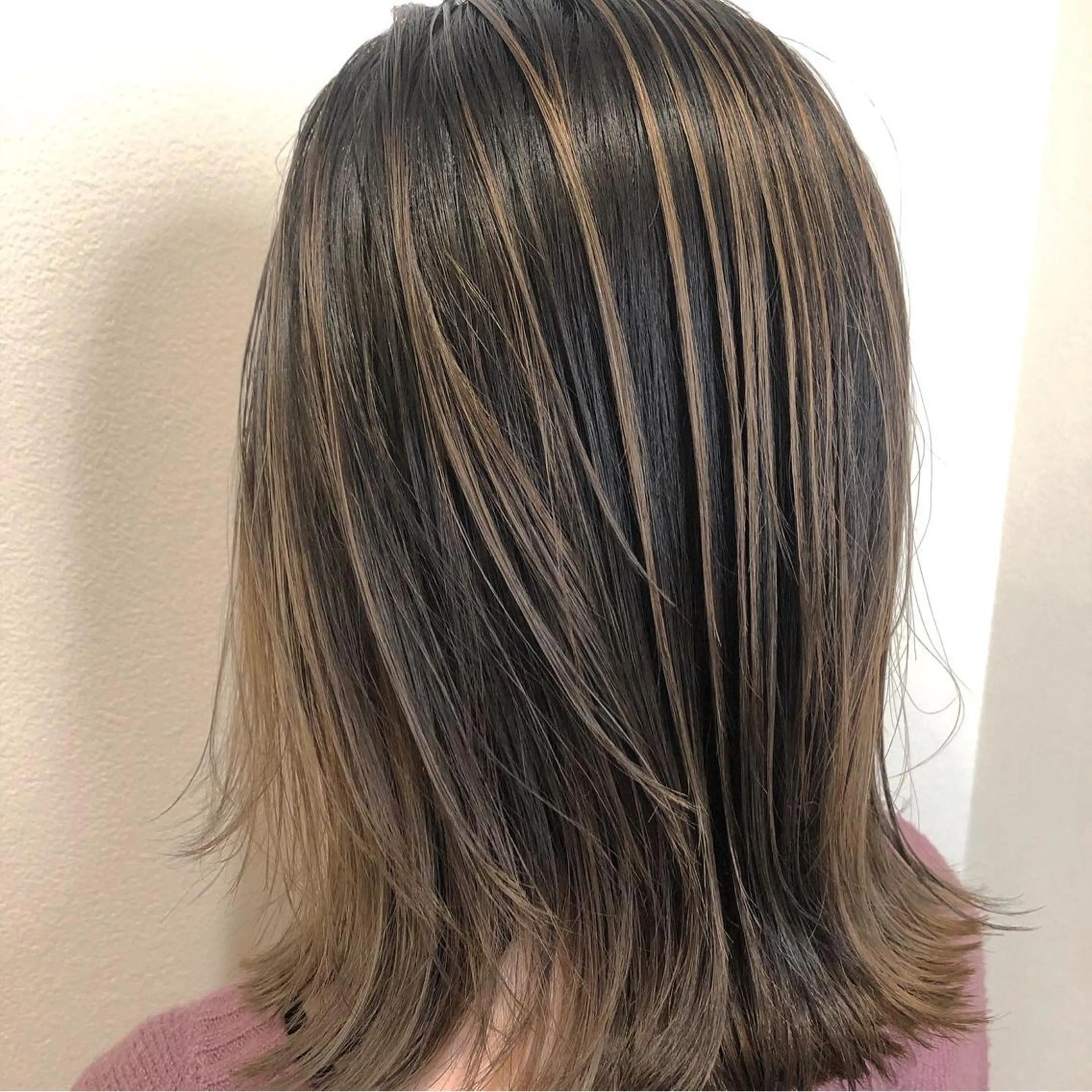 ミディアム カラー カット ヘアカラー トリートメント 河合秀明/ショート /ボブ/レイヤーのヘアスタイル