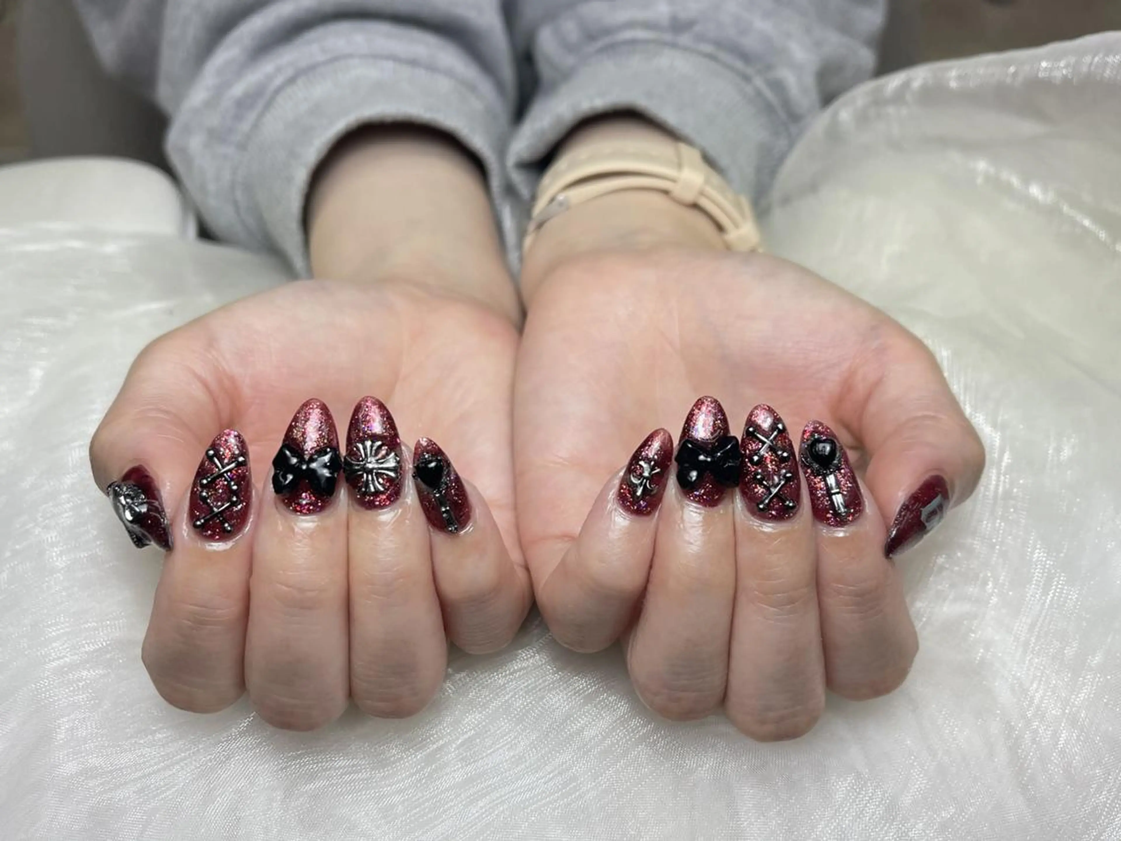 メンズ ネイル Bloom kabukiのネイルデザイン