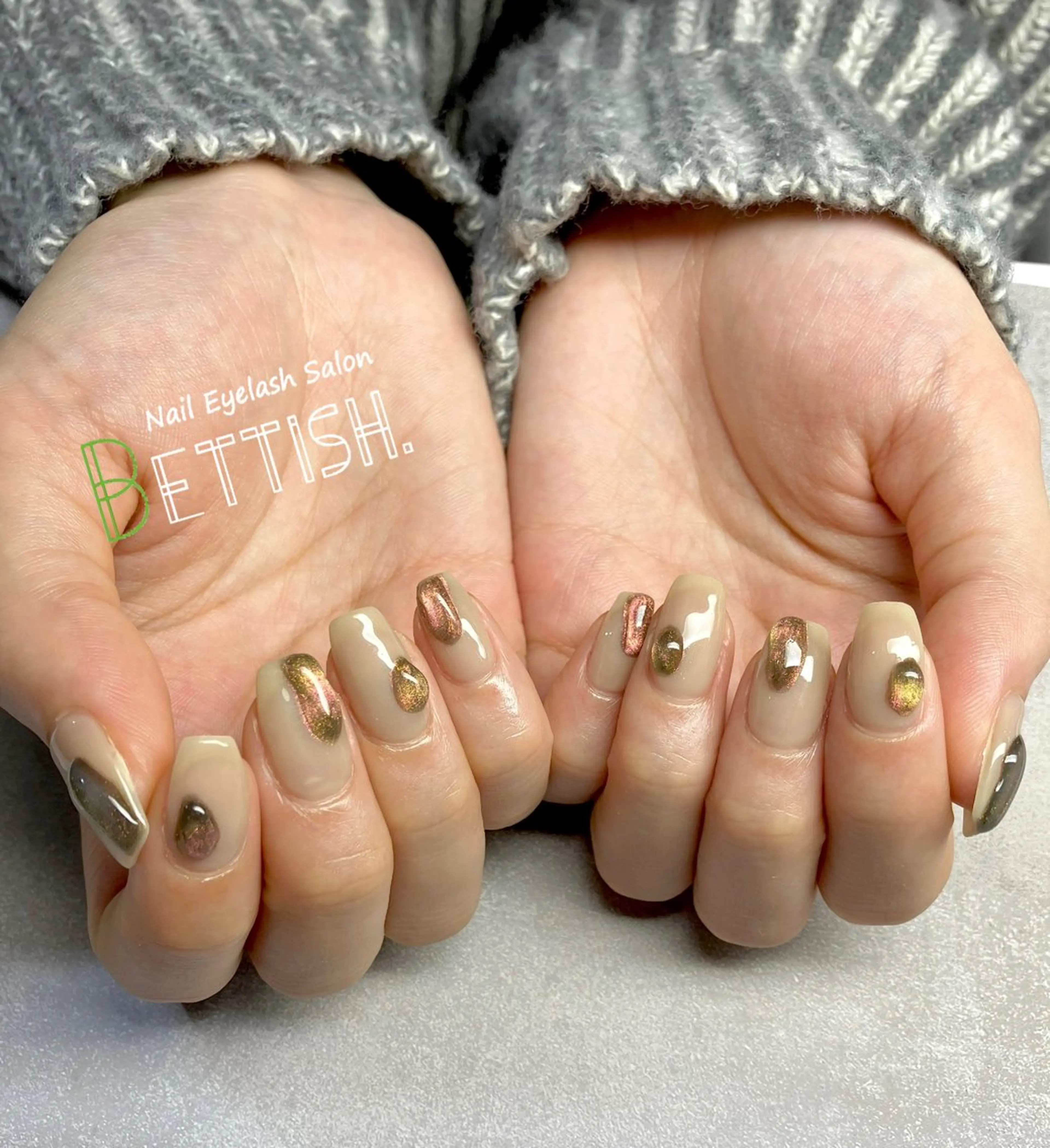 ネイル マグネットネイル ハンドネイル BETTISH. KUMIKO☺︎︎のネイルデザイン