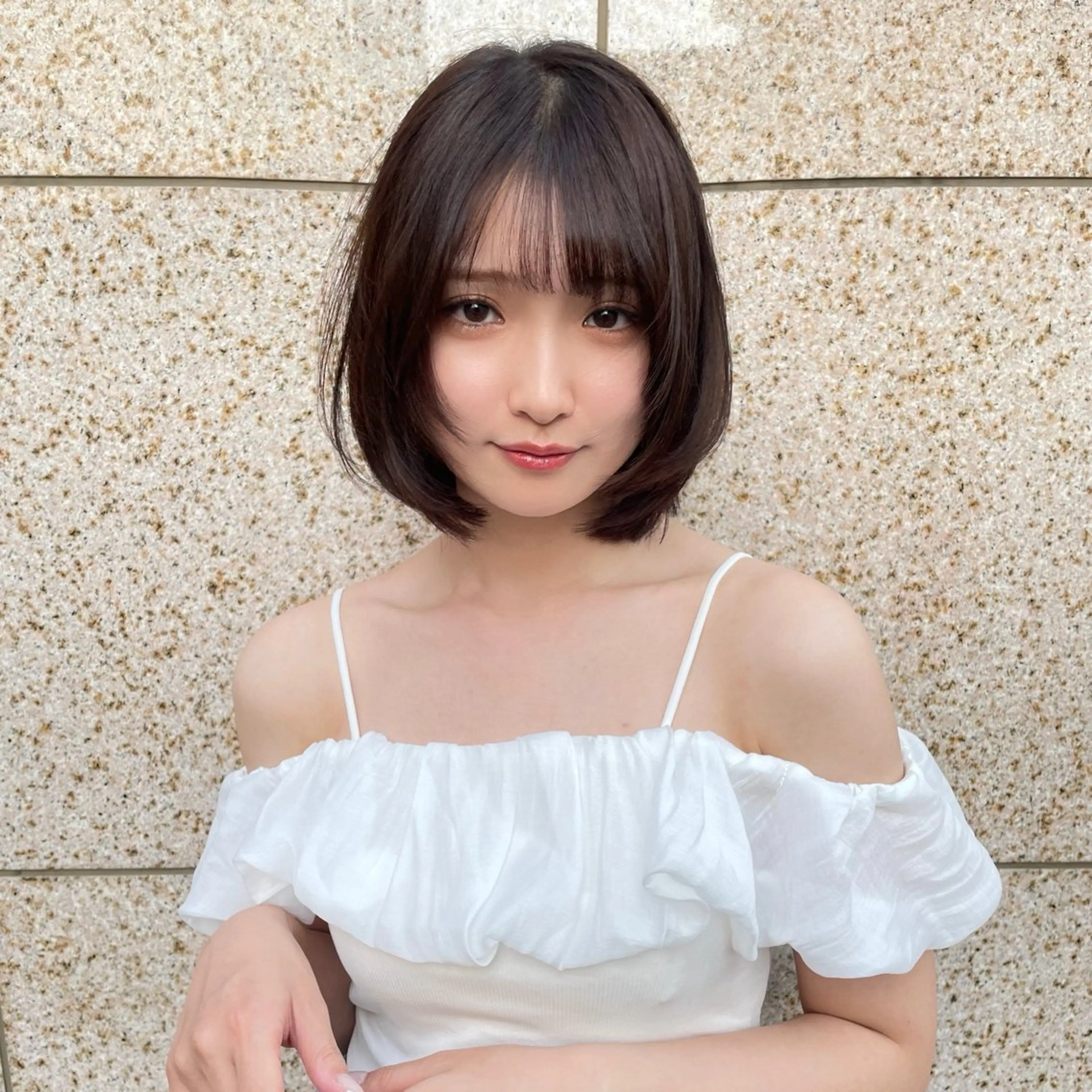 ショート ボブレイヤー ボブ レイヤーカット カット トリートメント ヘッドスパ デザインカラー/ ボブ/Natsukiのヘアスタイル