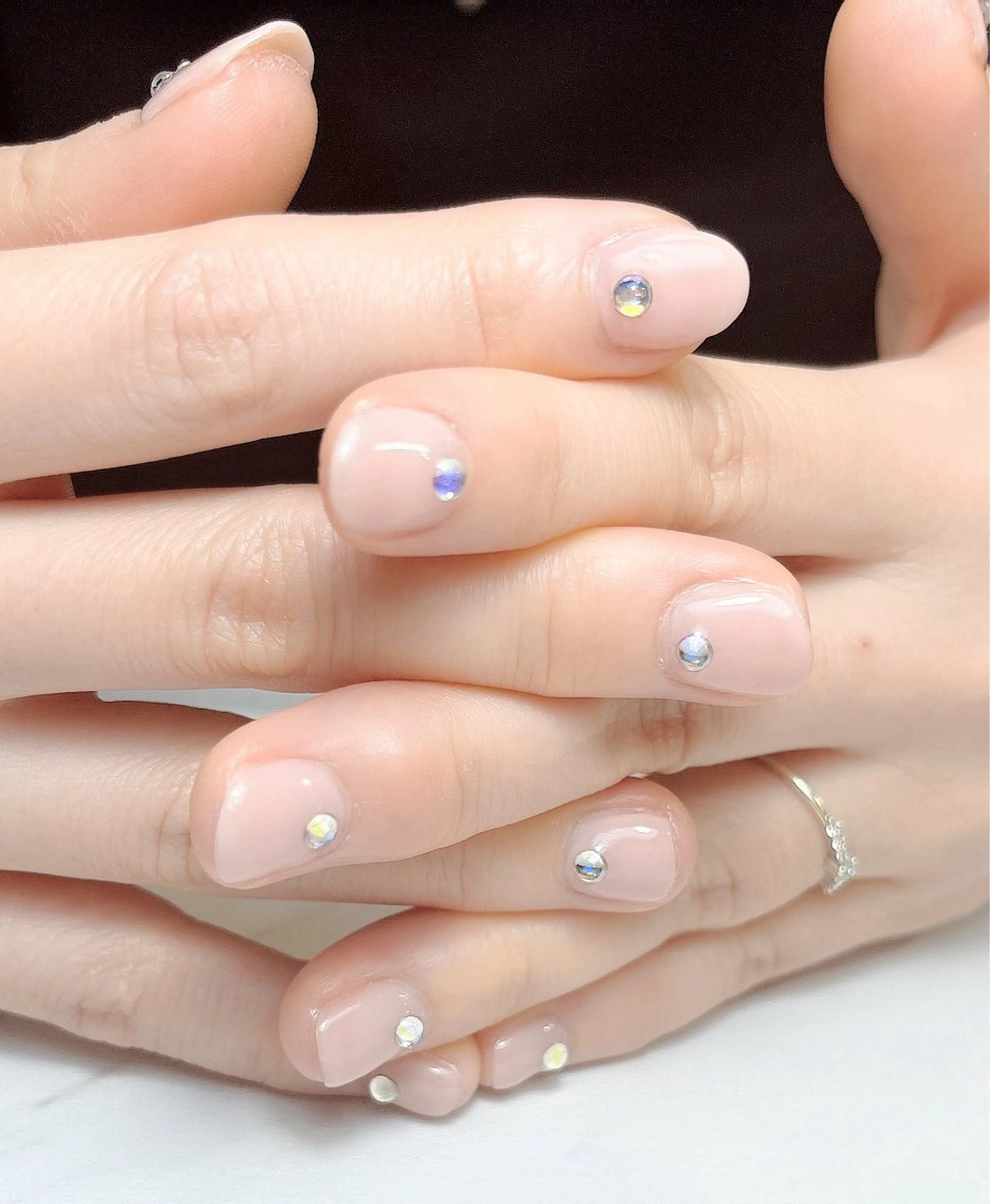 ネイル ストーンネイル ハンドネイル mi hoのネイルデザイン