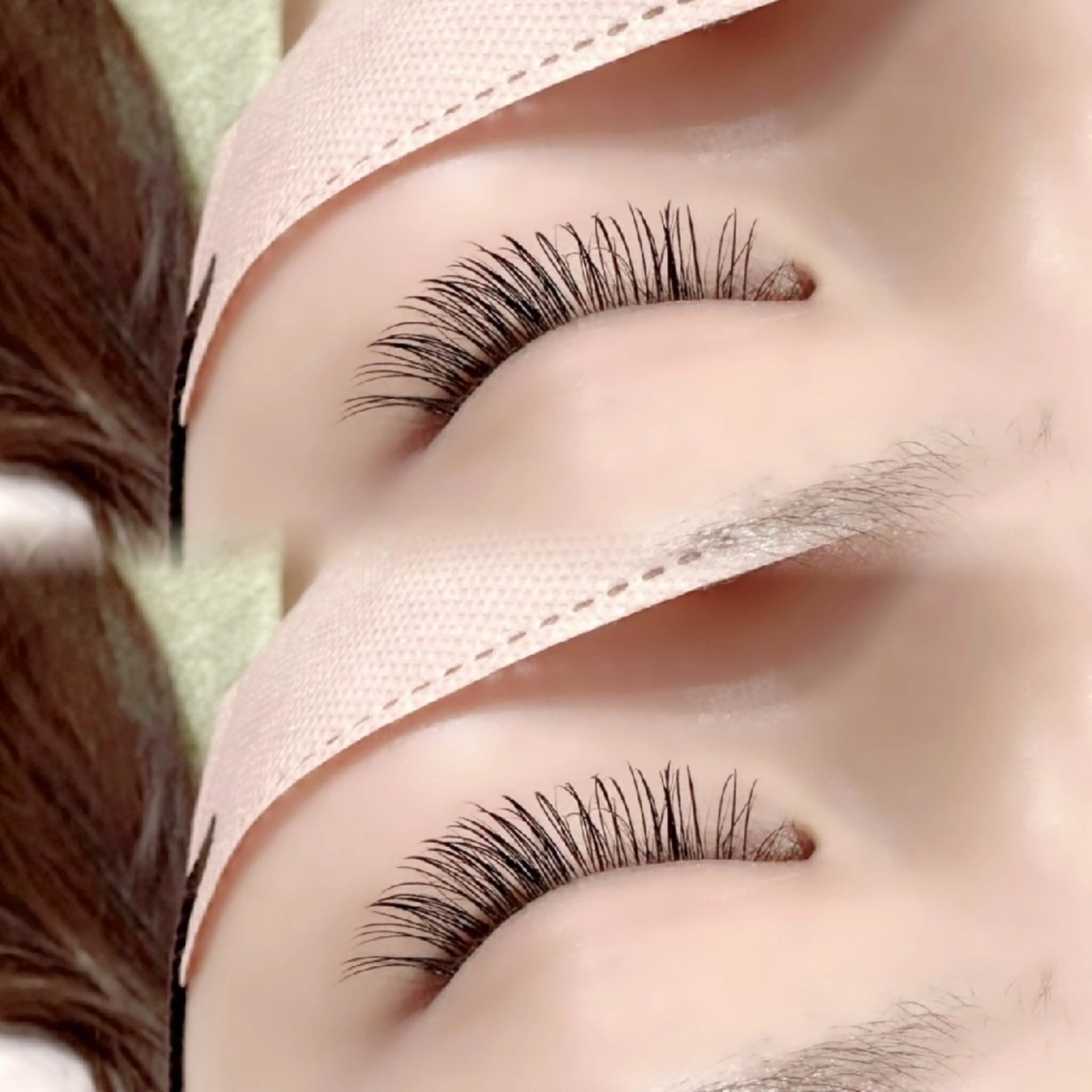 マツエク・マツパ フラットラッシュ feliz eyelistのマツエク・マツパデザイン